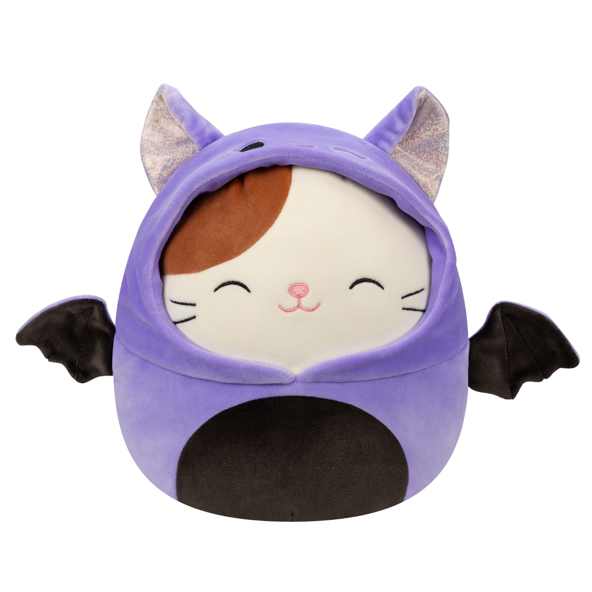 Halloween Special! 7.5-Inch Squishmallows Plush Cam Cat in Bat Costume