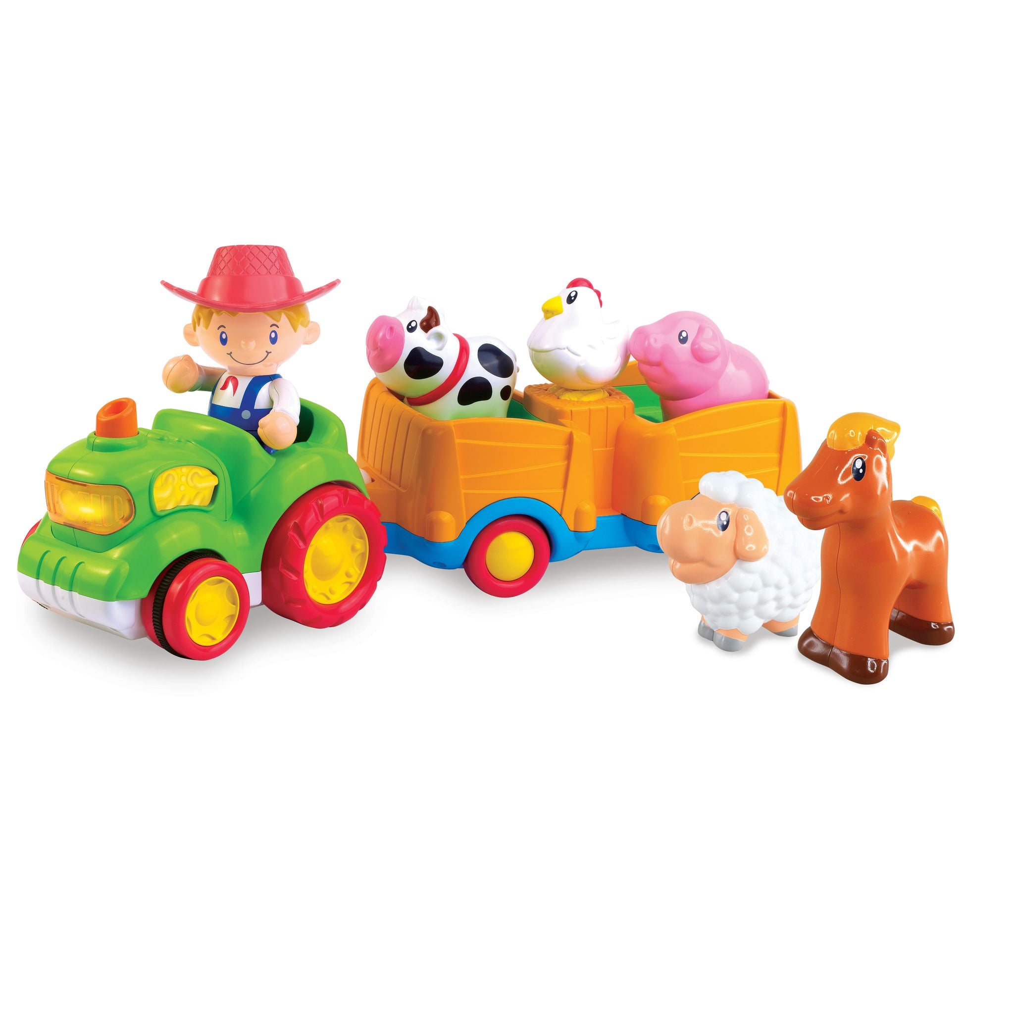 Deluxe Little Learner Musical Farm Tractor with Animal Figures