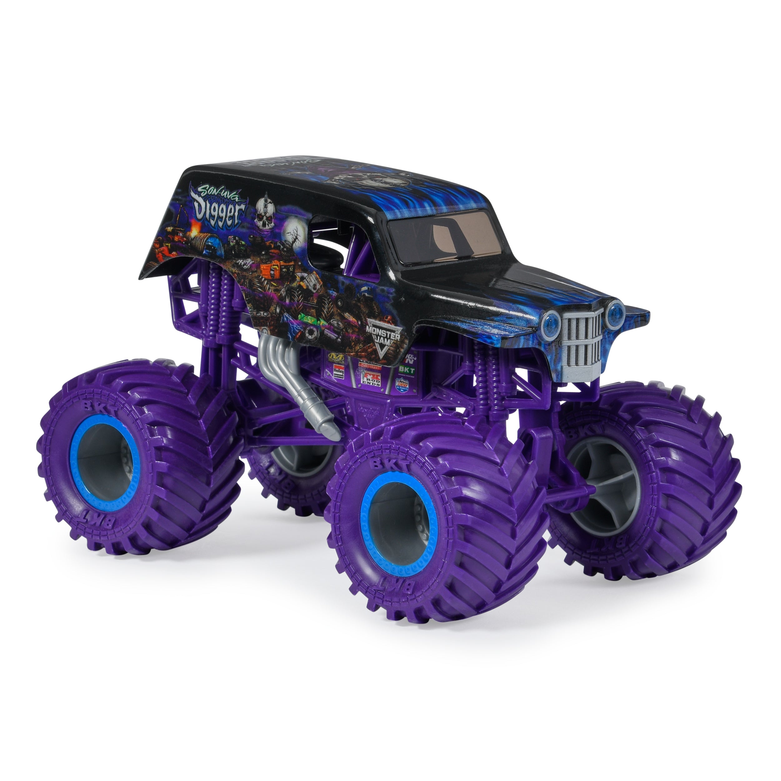 Hot Deal! 1:24 Scale Monster Jam Die - Cast Monster Truck Series 17 Son - Uva Digger