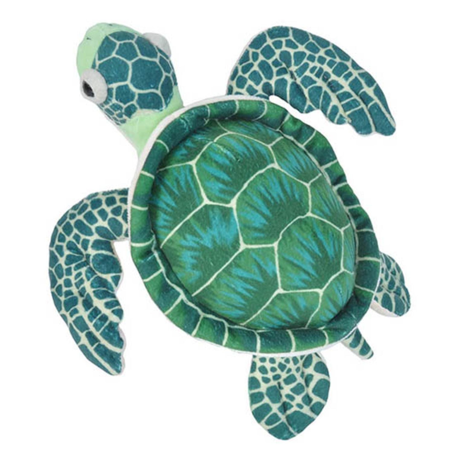 Wild Republic 8-Inch Mini Cuddlekins Green Sea Turtle - Adorable & Eco-Friendly!