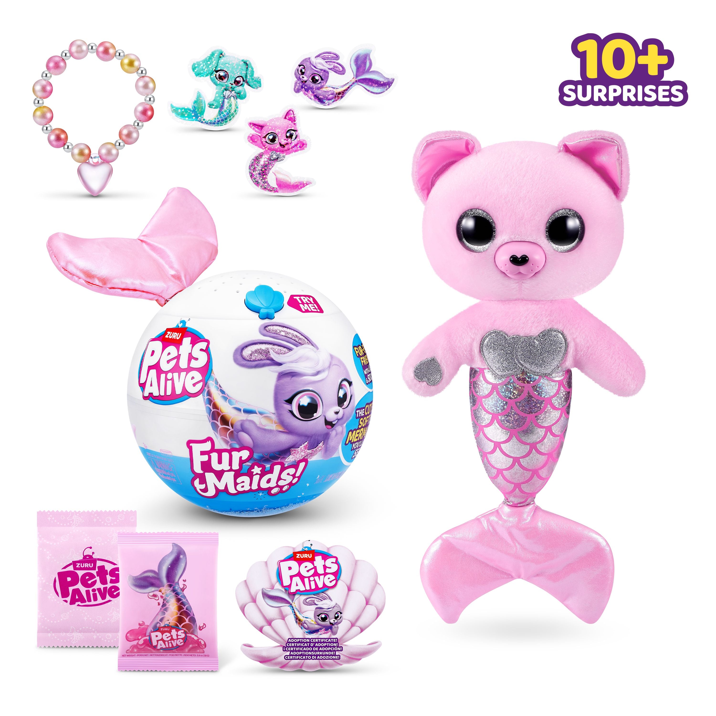 ZURU Pets Alive Furmaids - Assorted Styles, Collectible Fun!
