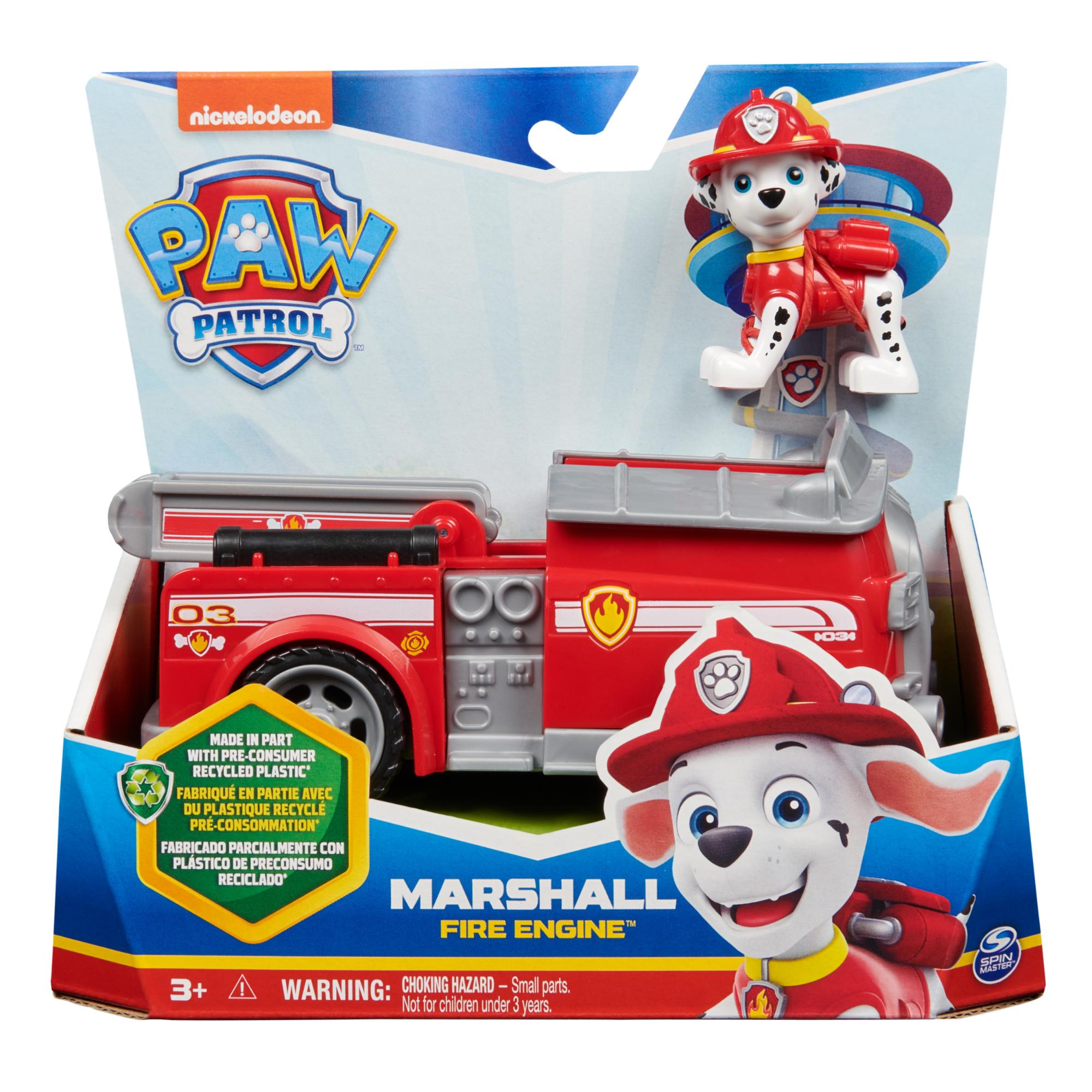 PAW Patrol Marshall's Sustainable Fire Engine Toy - Great for Adventure Lovers