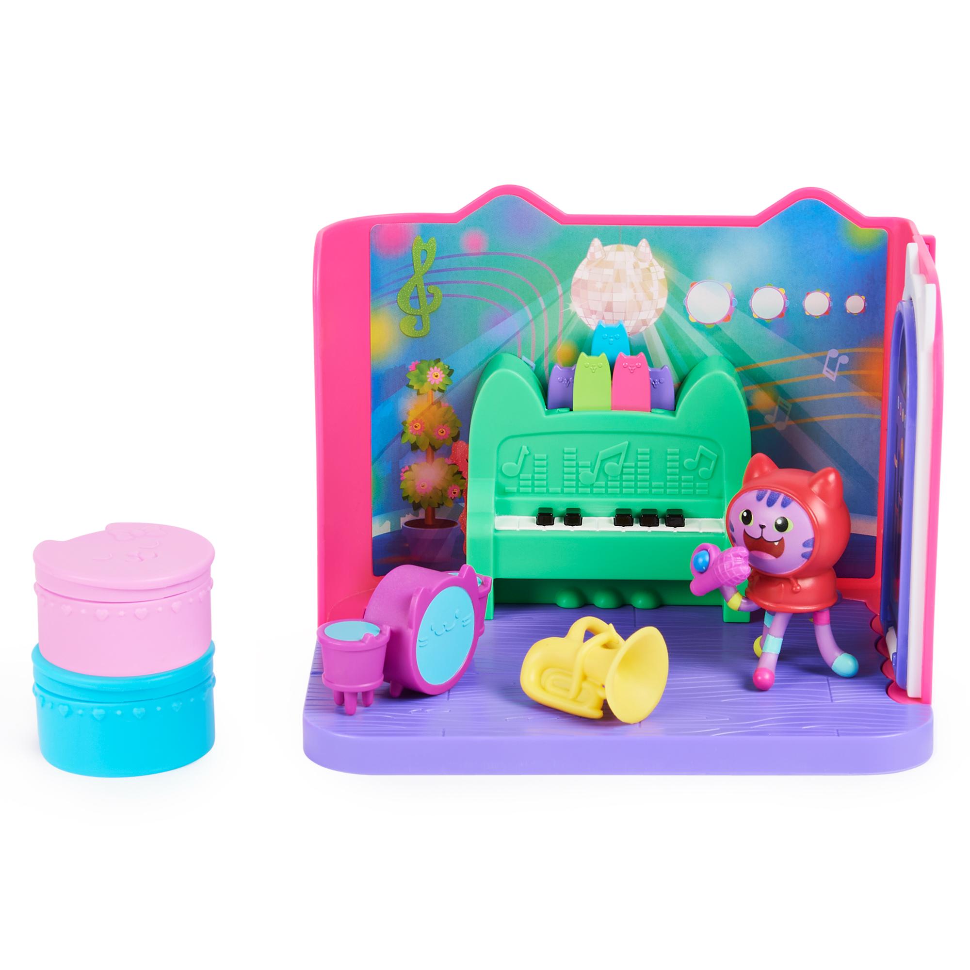 Gabby's Dollhouse Daniel James Catnip's Cool Musical Room Set