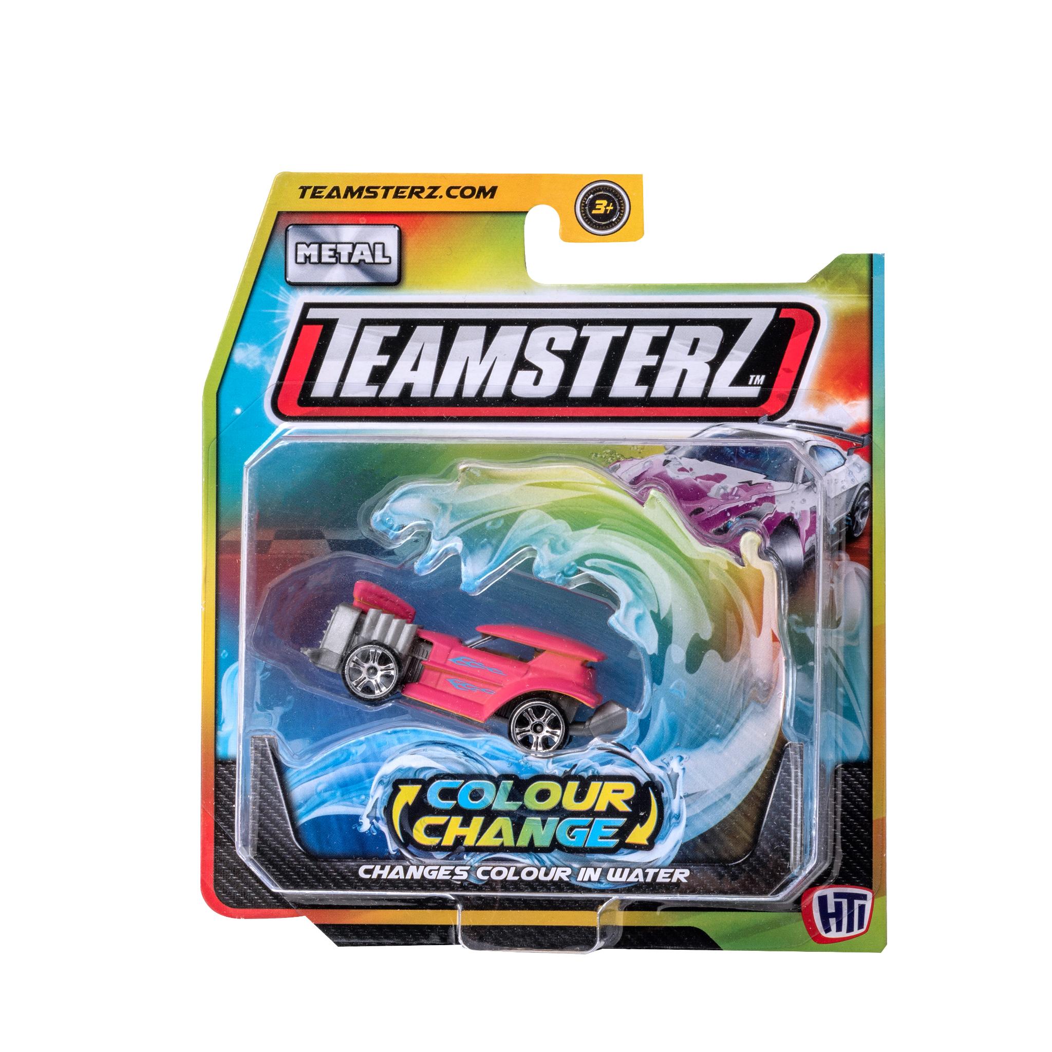 Assorted Styles of Teamsterz Die - cast Color - Changing Cars