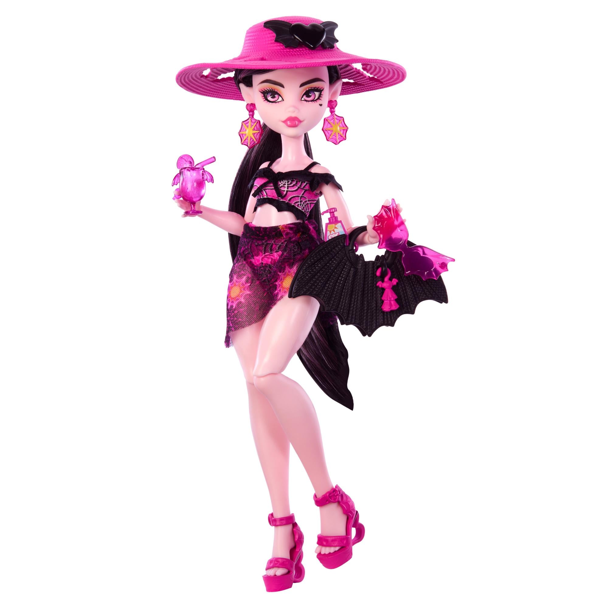 Hot Deal! Monster High Scare - Adise Island Draculaura Beach - Themed Doll