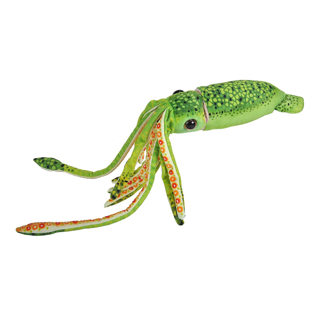 Limited-Time Offer! 12-Inch Wild Republic Realistic Green Squid Plush Toy