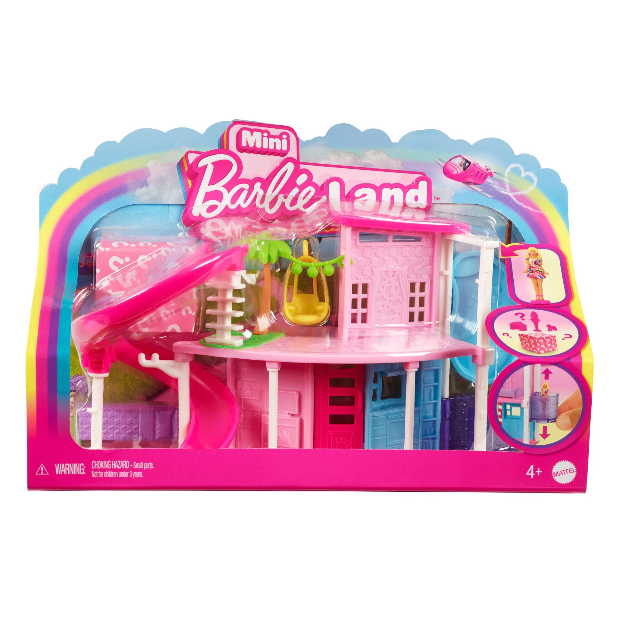 Adorable Mini Barbie Land - First Miniature Barbie Dream House Set