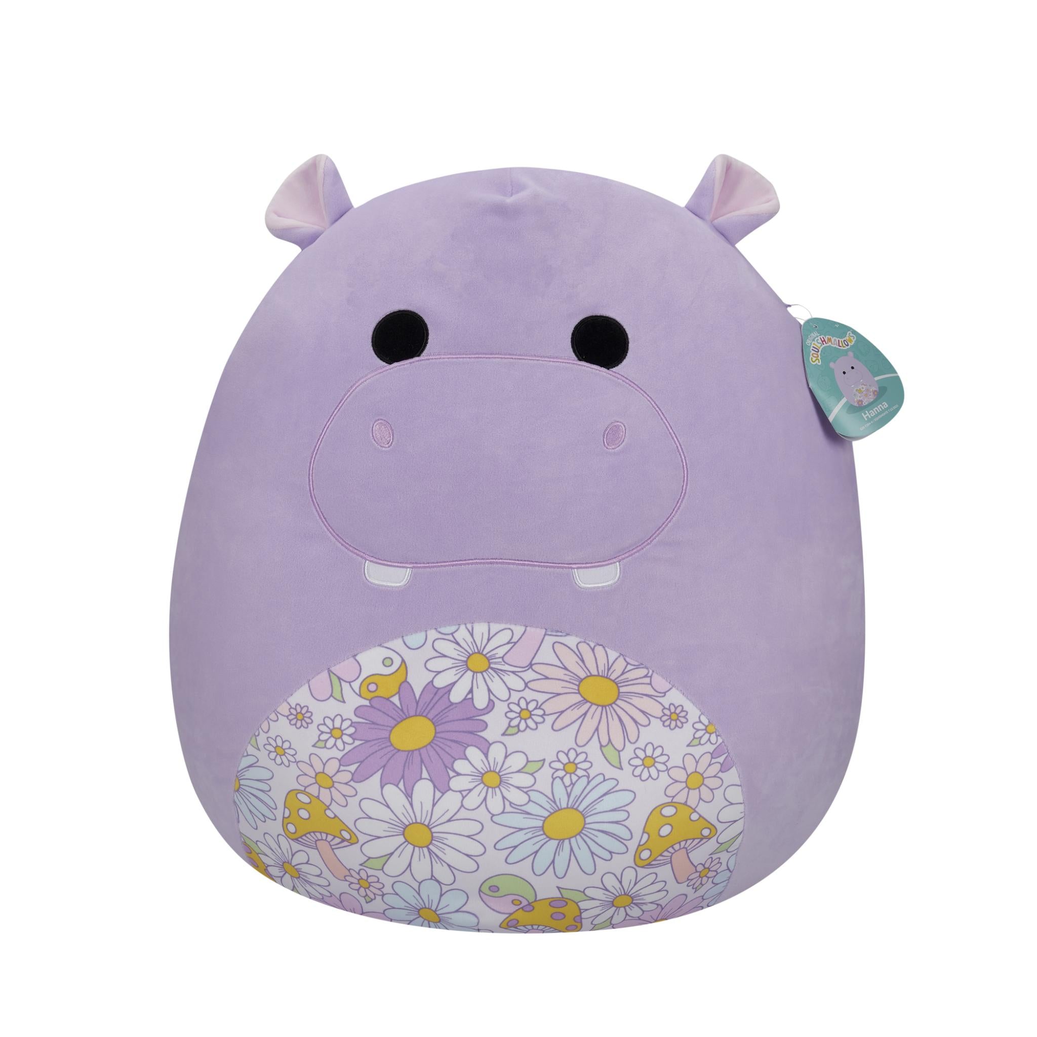 Limited Offer! 14-Inch Purple Hanna Hippo Squishmallows Plush