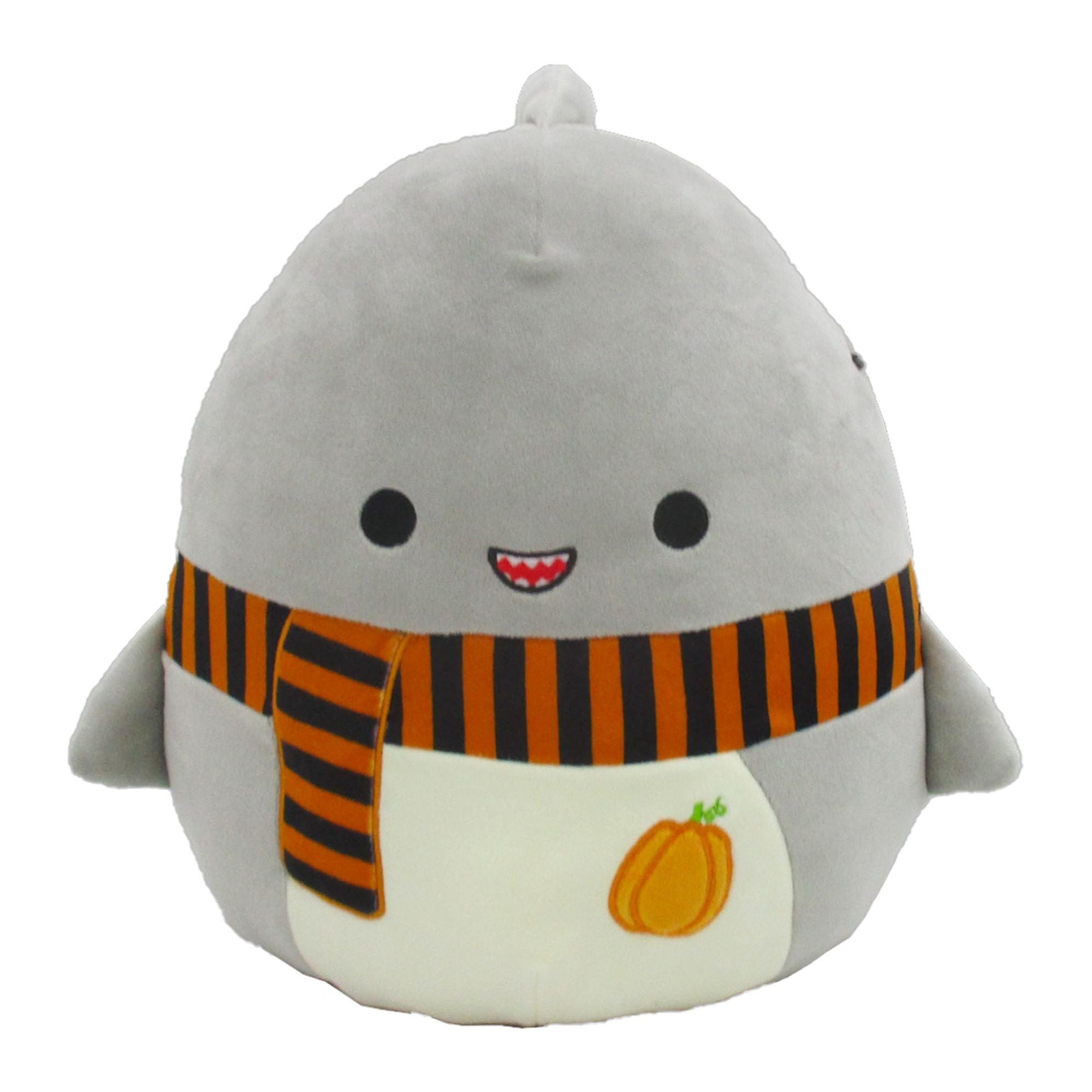 Halloween Special! 12-Inch Squishmallows Gordon Shark Plush in Scarf