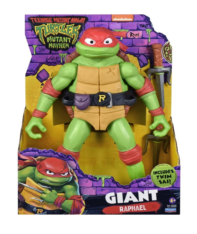 12-Inch Giant Teenage Mutant Ninja Turtles: Mutant Mayhem Raphael Figure