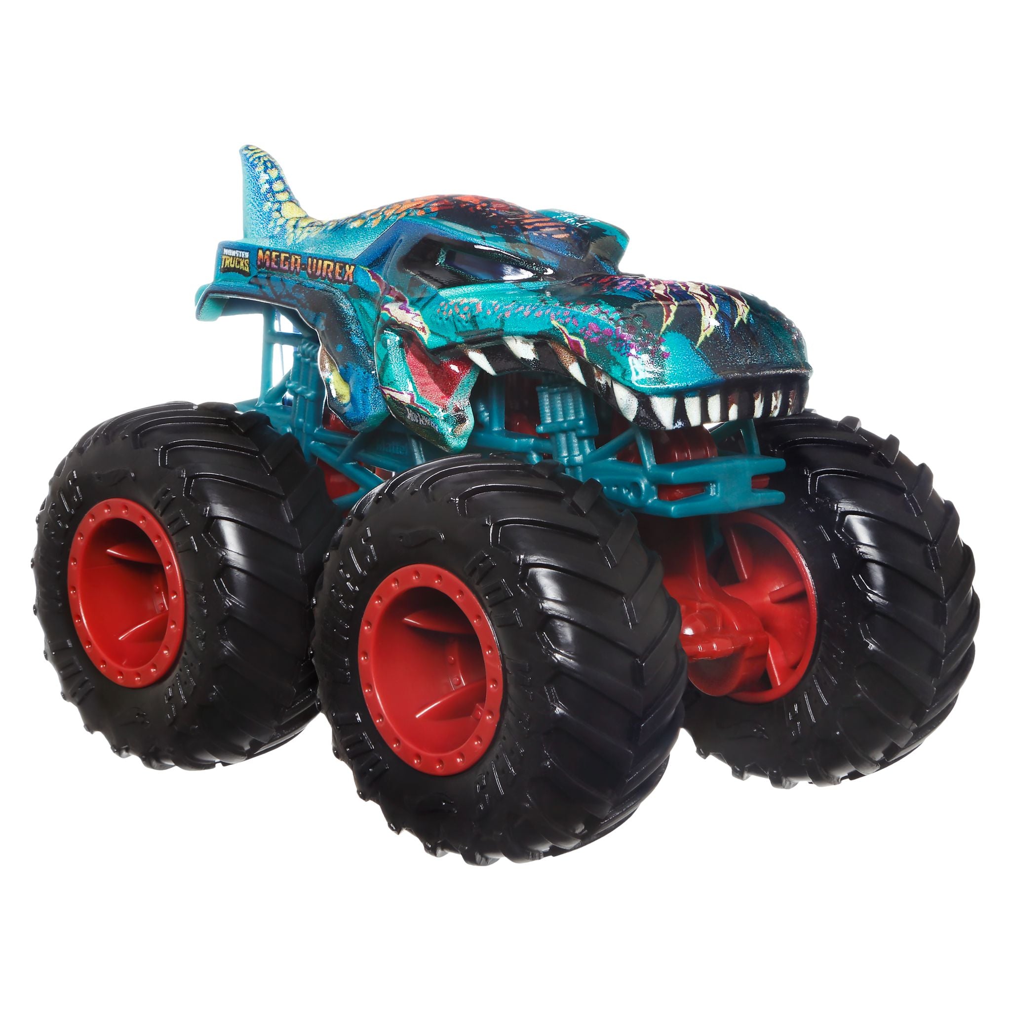Hot Wheels Monster Trucks Fang Frenzy 4-Pack - Exclusive Toy Set