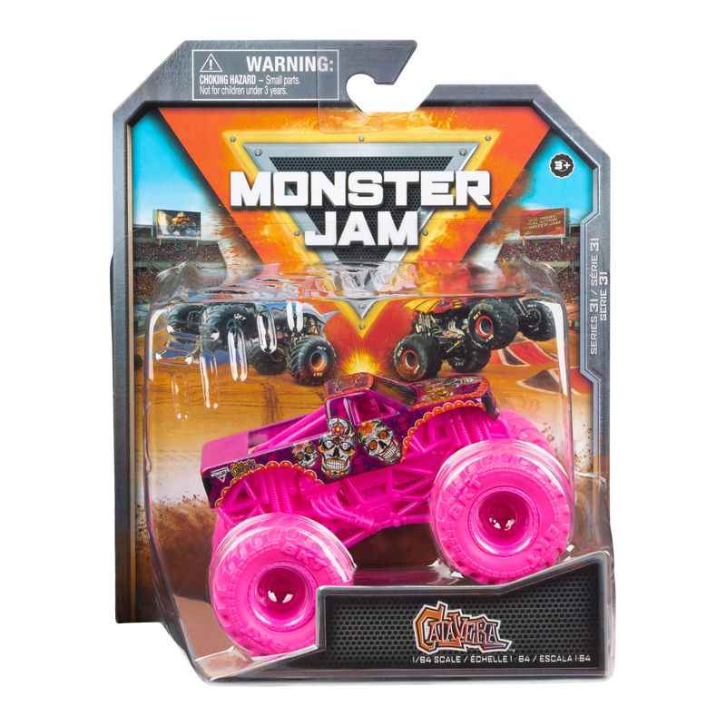 Hot Deal! 1:64 Scale Monster Jam Monster Truck - Series 31 Calavera