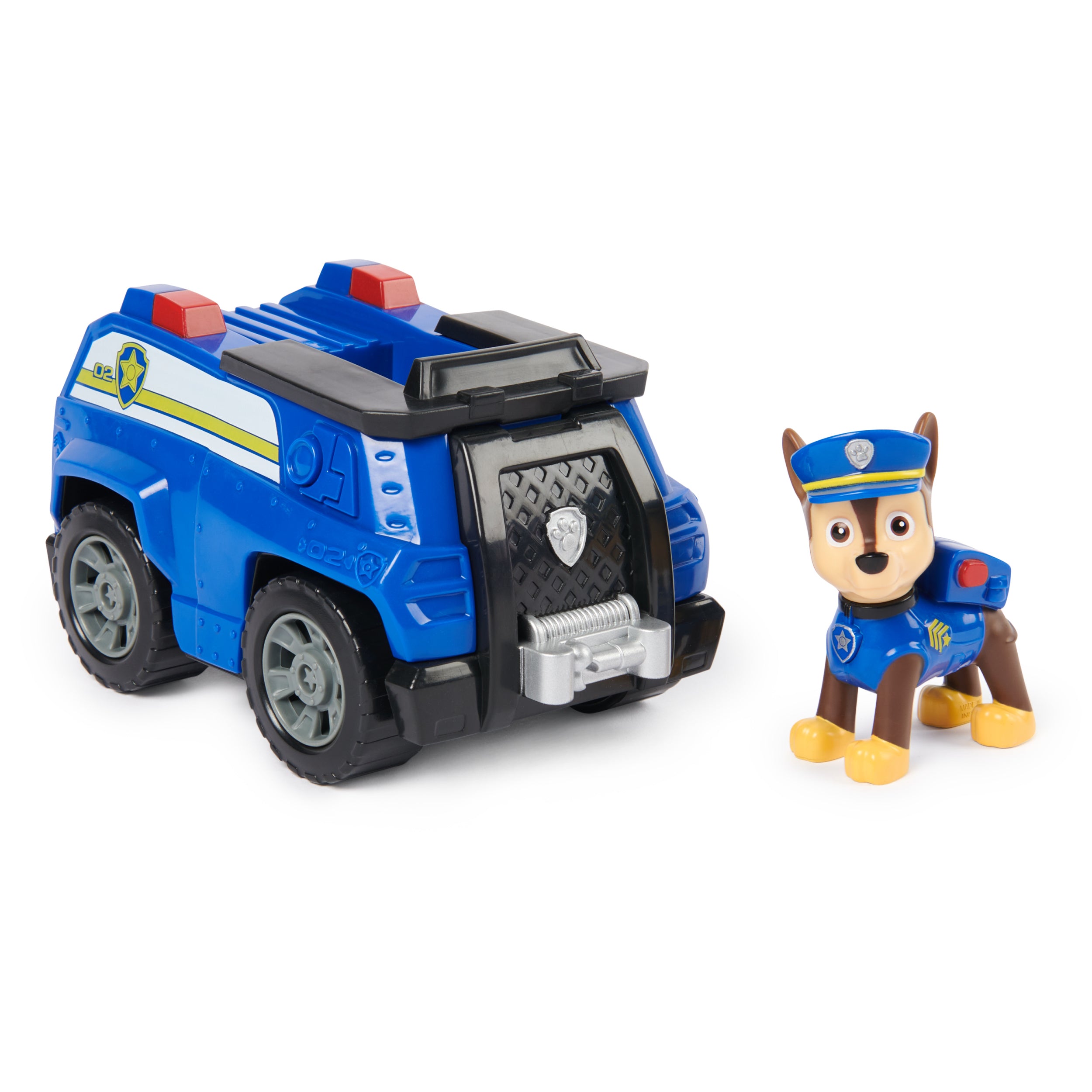 Sustainable PAW Patrol Chase's Patrol Cruiser Toy Car - A Must - Have for Kids' Adventure