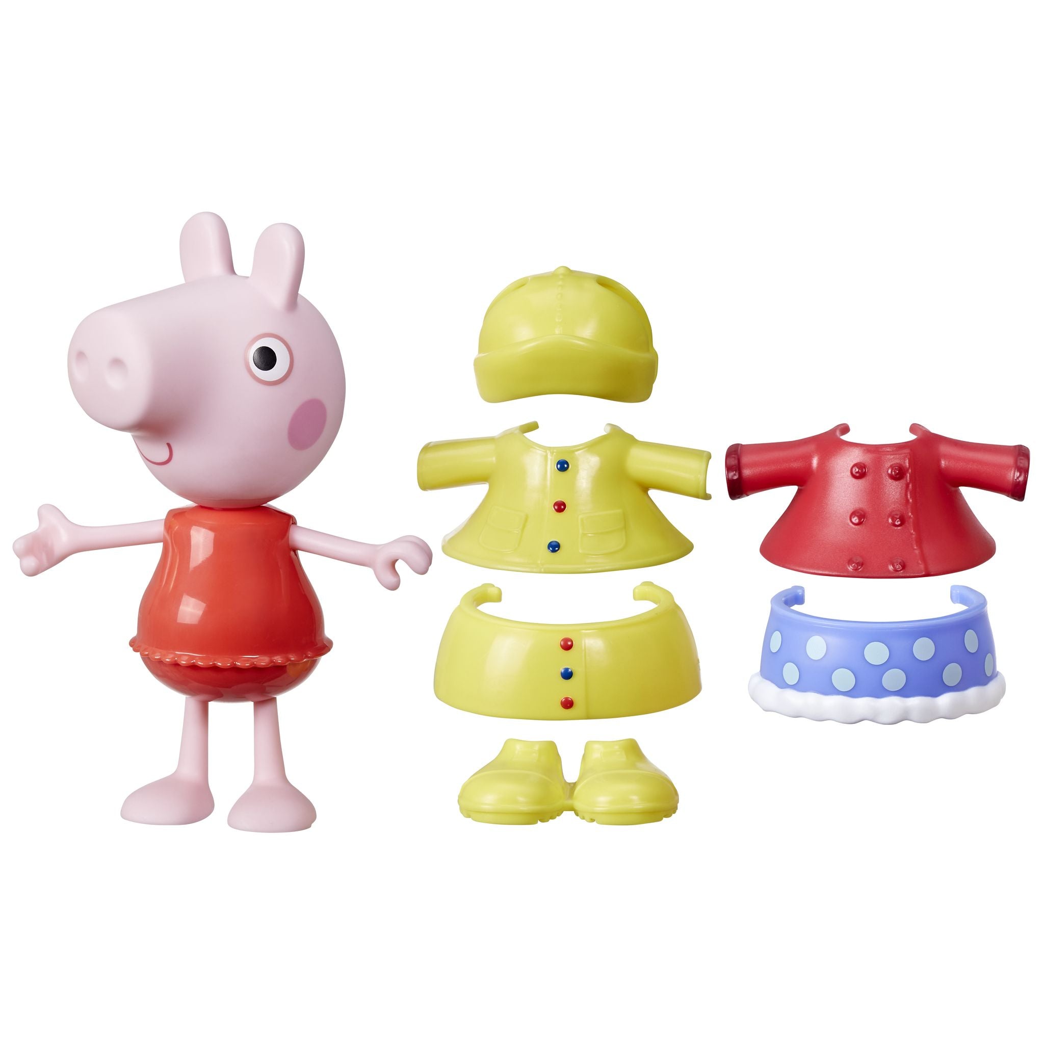 Hot! Peppa Pig 6-Inch Dress-Up Figure