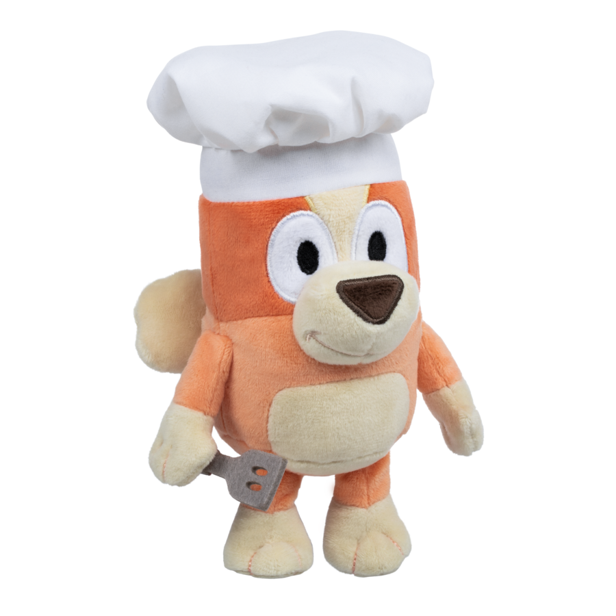 Single Pack of Bluey Season 10 Chef Bingo Soft Plush Toy