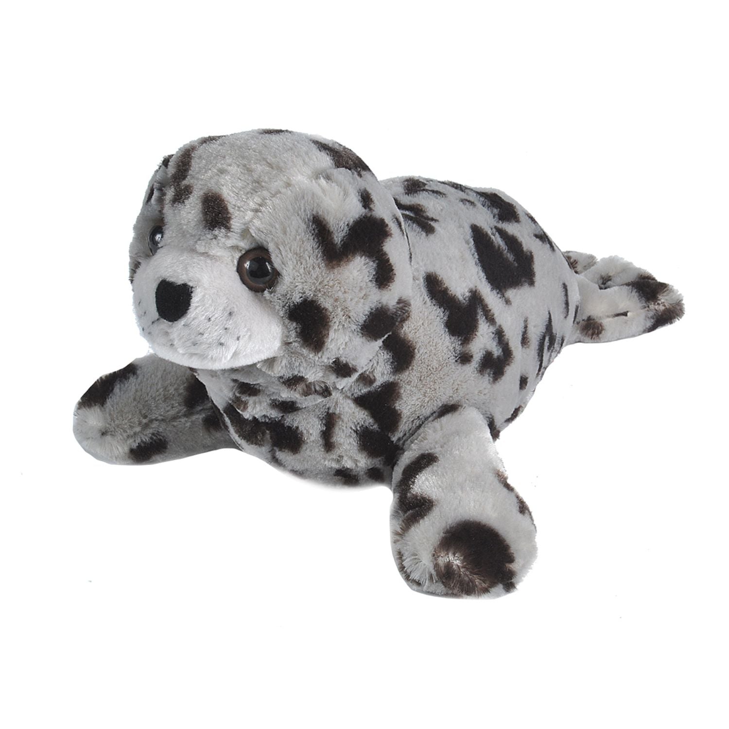 Wild Republic Cuddlekins 15-Inch Harbor Seal Plush Toy - Huggable and Eco-Friendly!