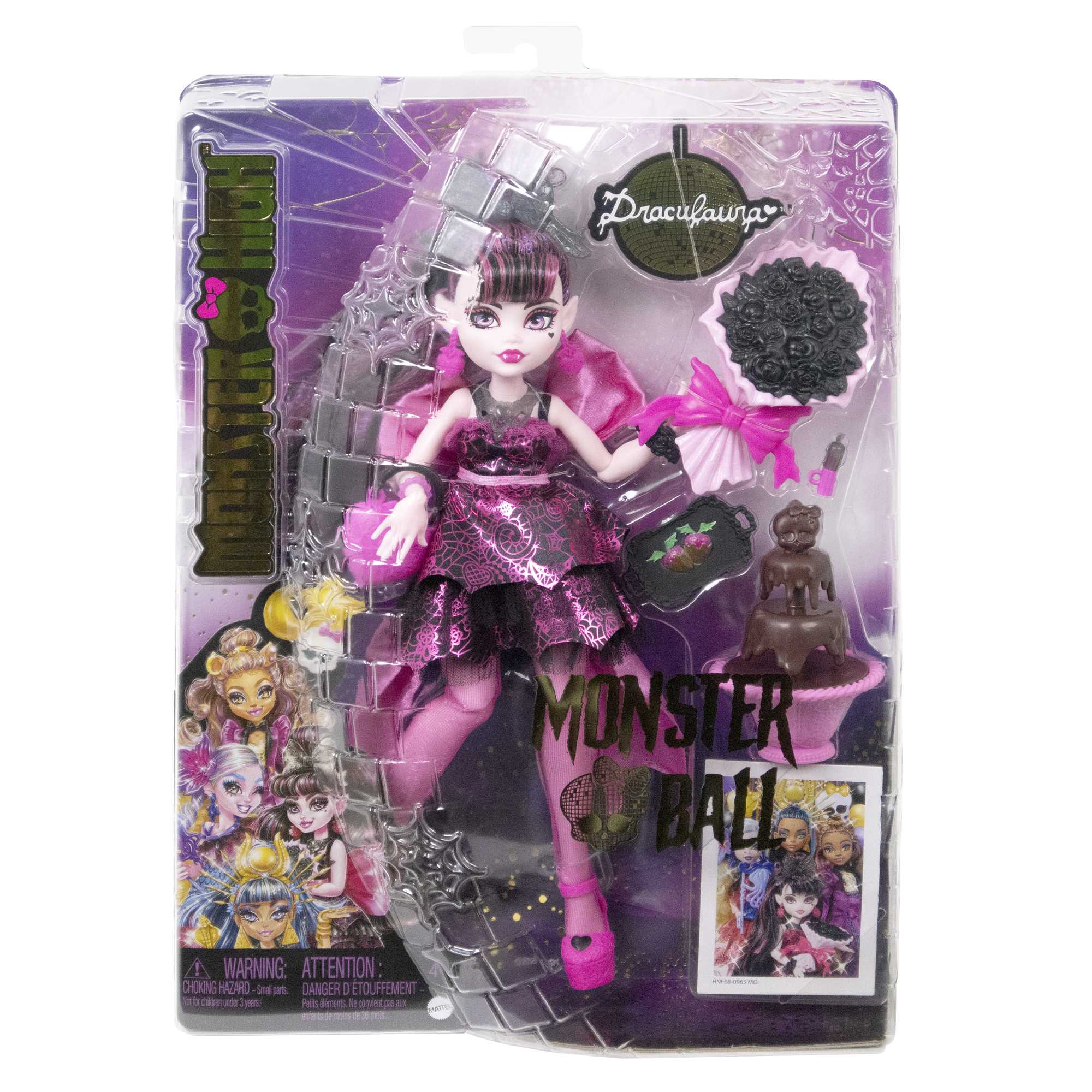 Hot Sale! Monster High Draculaura Monster Ball Doll