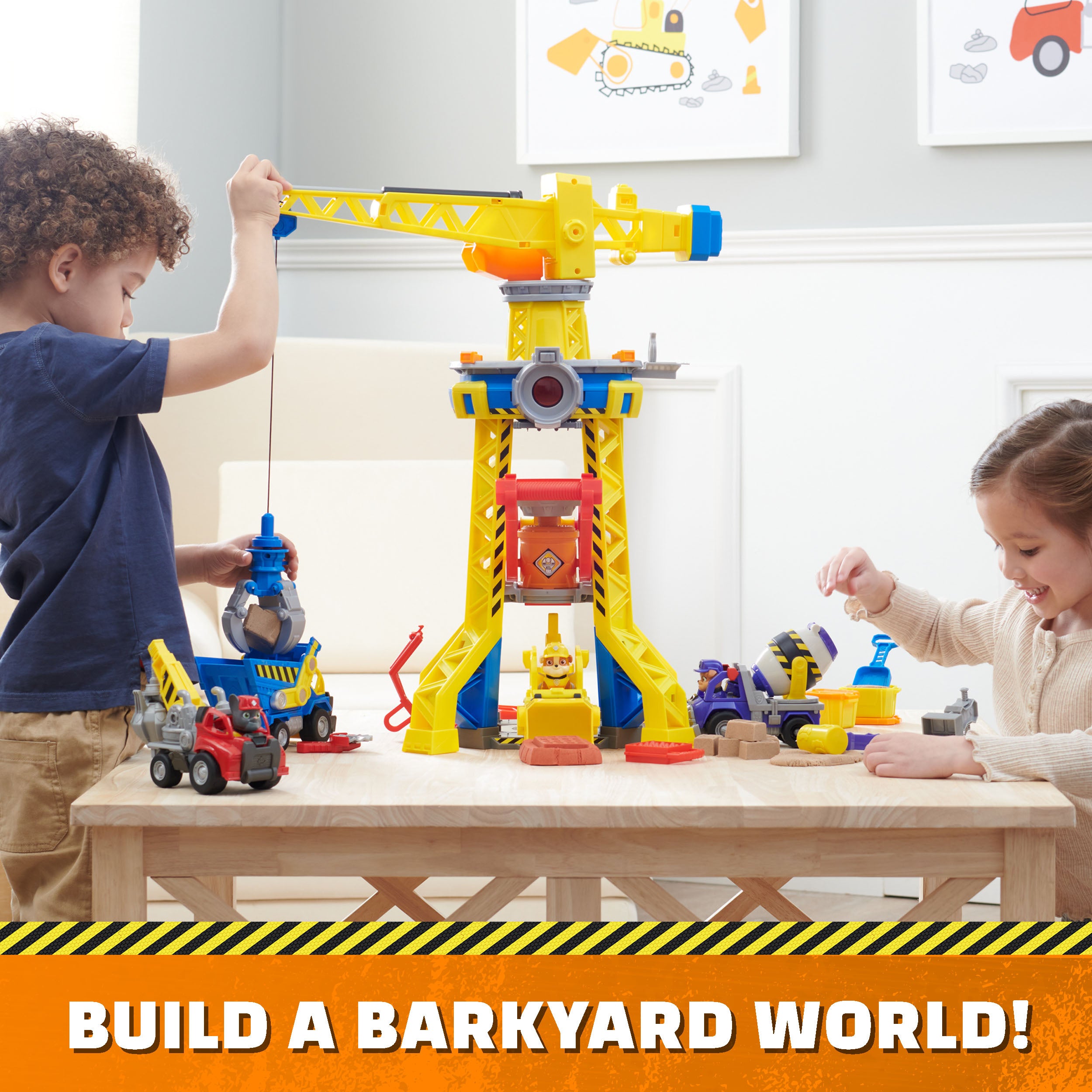 Hot! Rubble's Bark Yard Deluxe Bulldozer Toy