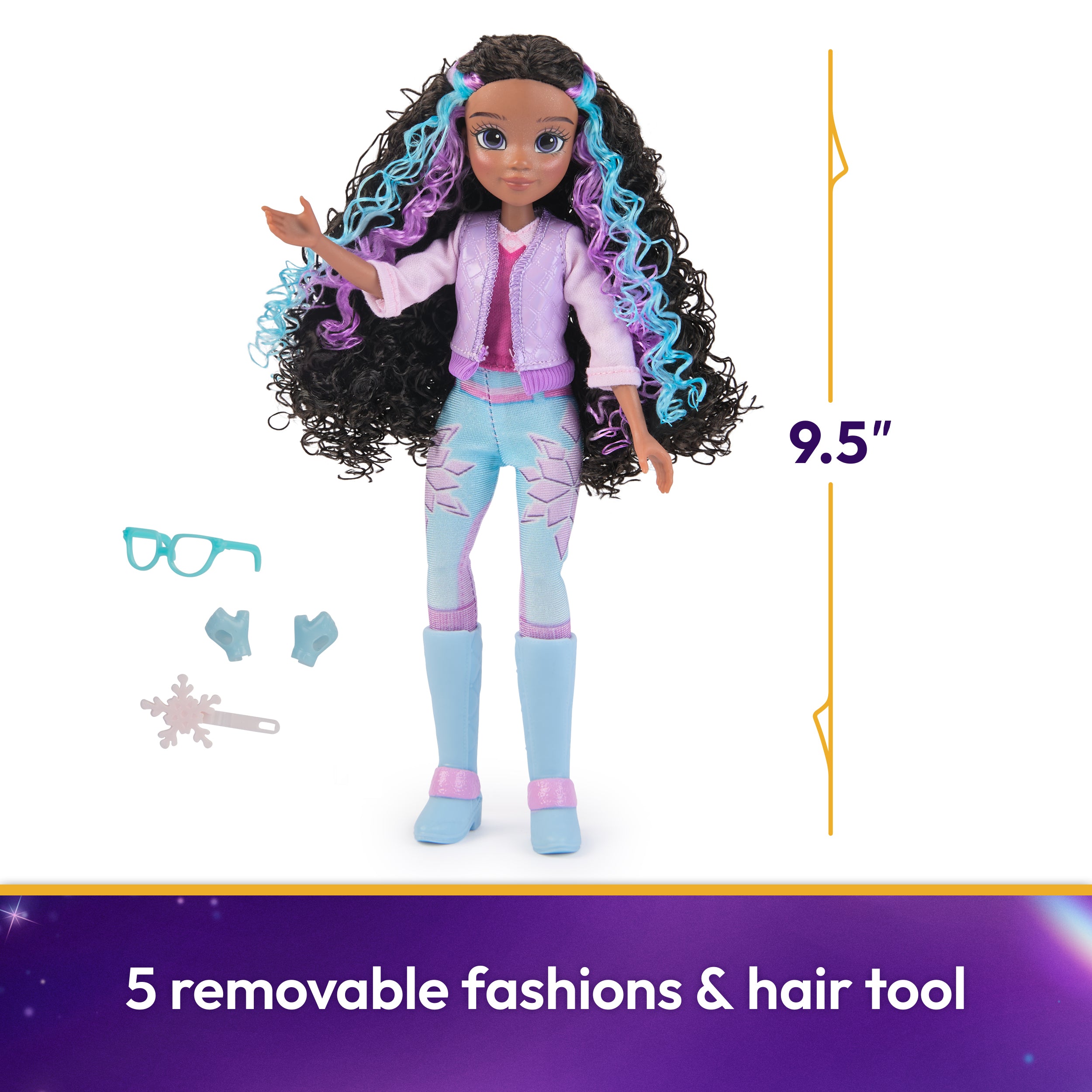 Hot Sale! Unicorn Academy Fashion Doll - Layla for Girls Aged 4 and Up