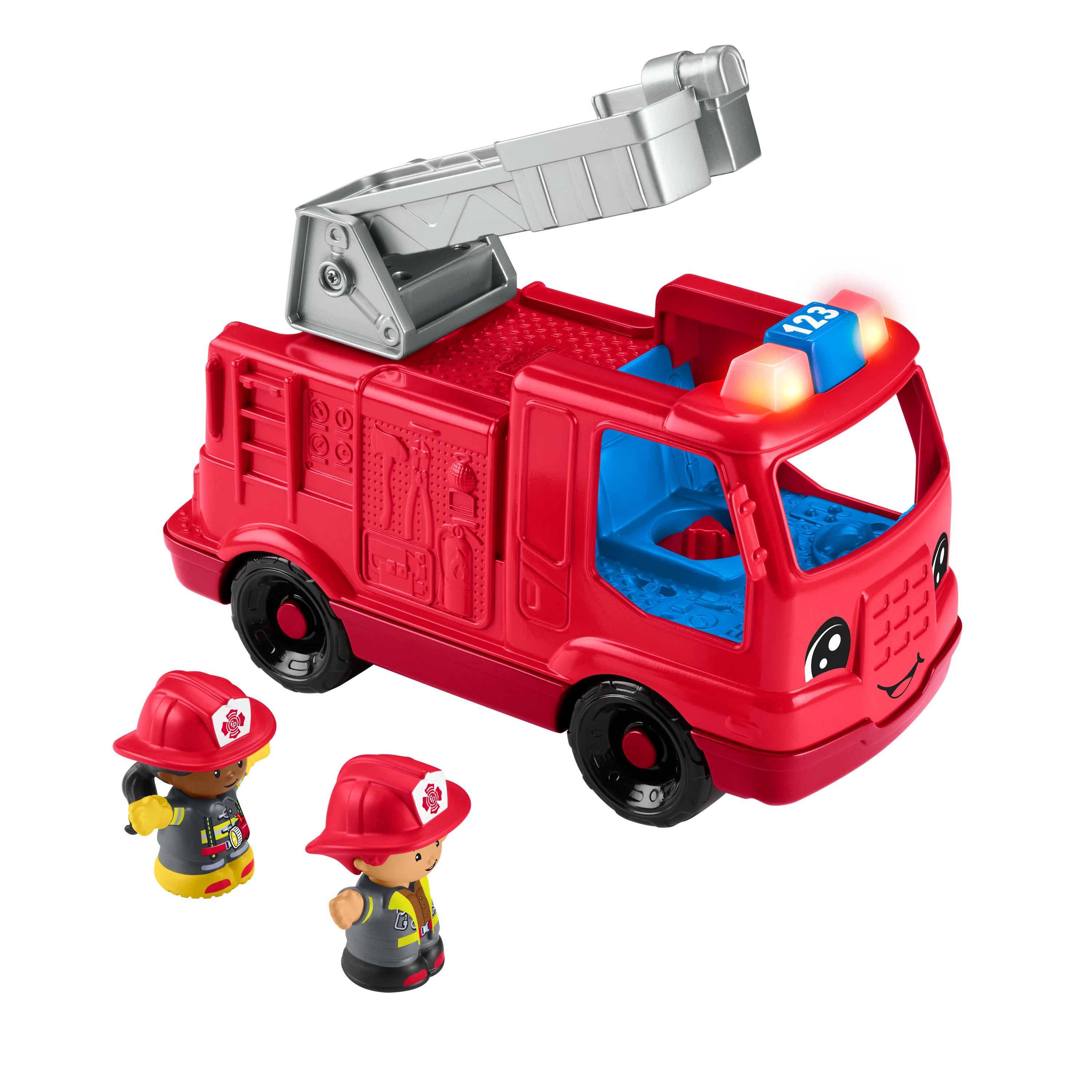Fisher-Price Little People Large-Scale Musical Fire Truck Toy Set