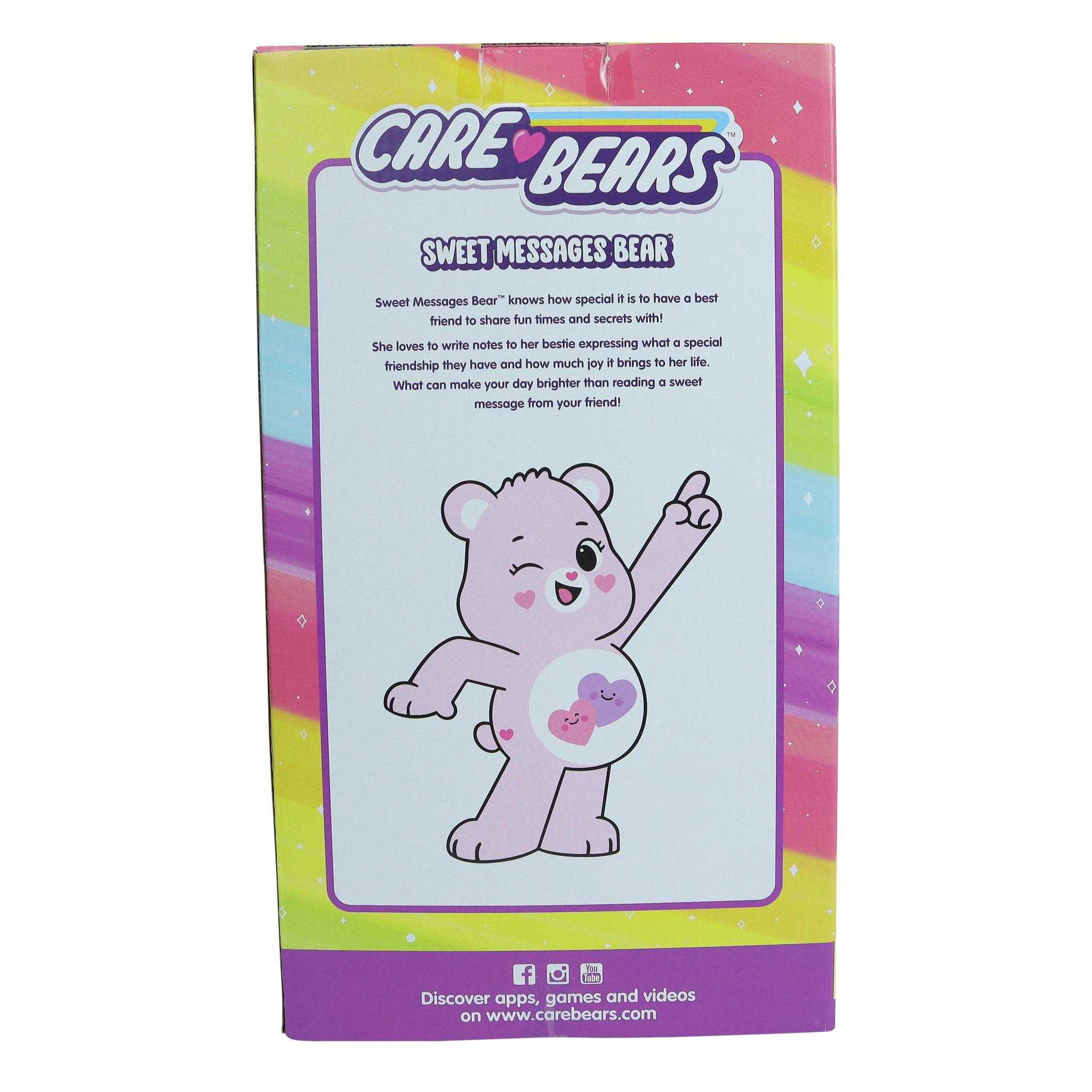 Hot Sale! Medium-sized Care Bears Unlock The Magic Plush - Sweet Messages Bear