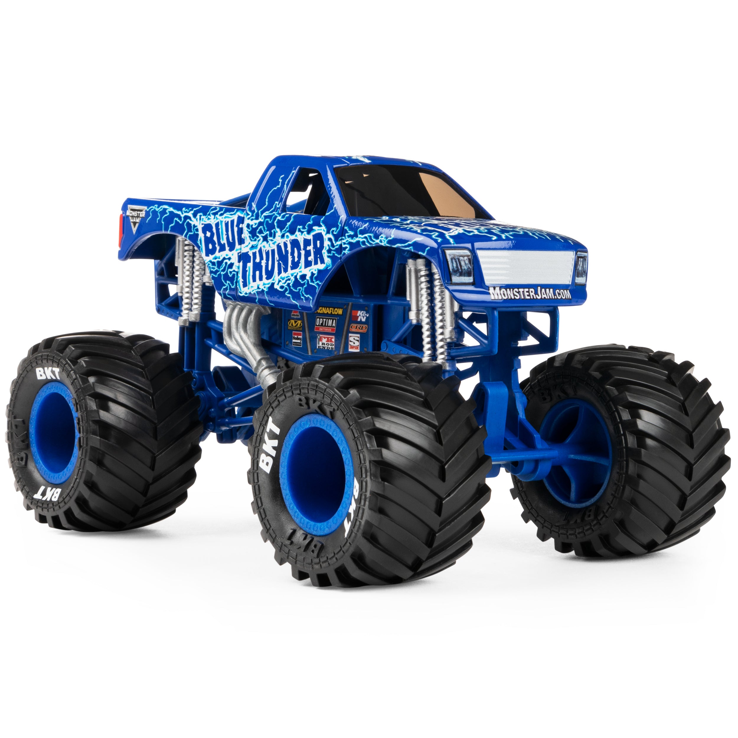 Hot Deal! 1:24 Scale Die - Cast Monster Jam Blue Thunder Monster Truck