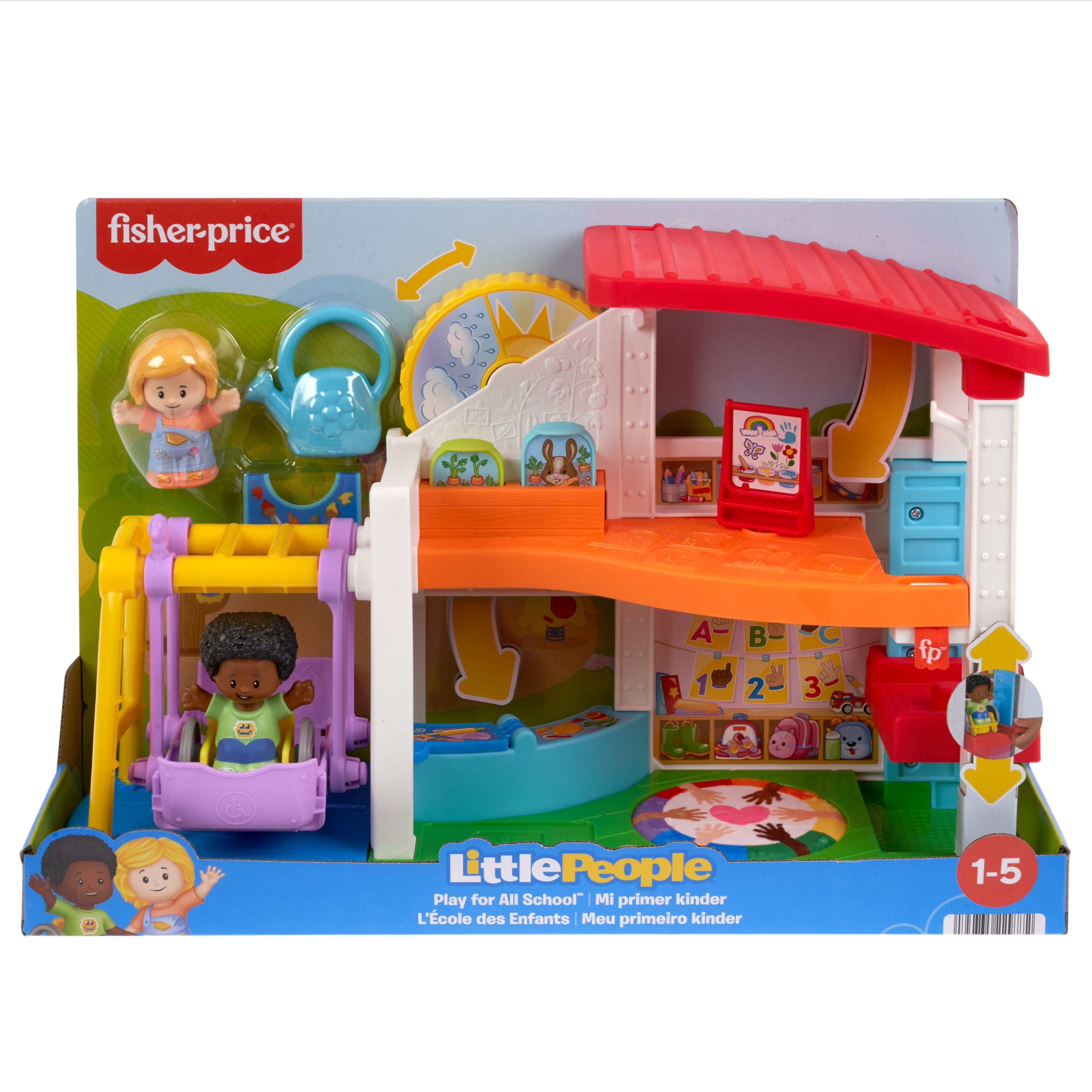 Fisher-Price Little People All-Inclusive School Playset - Great for Toddlers
