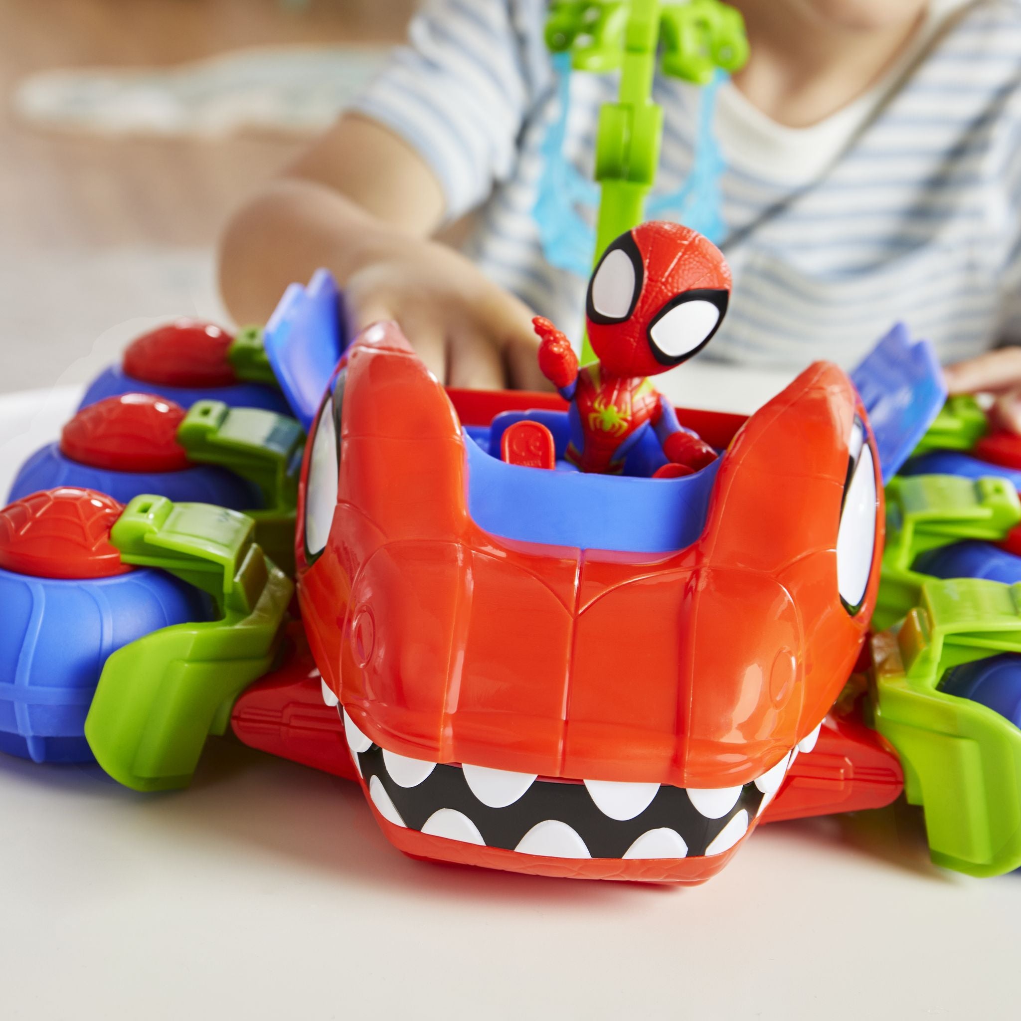 Marvel Spidey's Dino-Webs Crawler - An Amazing Action Figure & Toy Vehicle Playset
