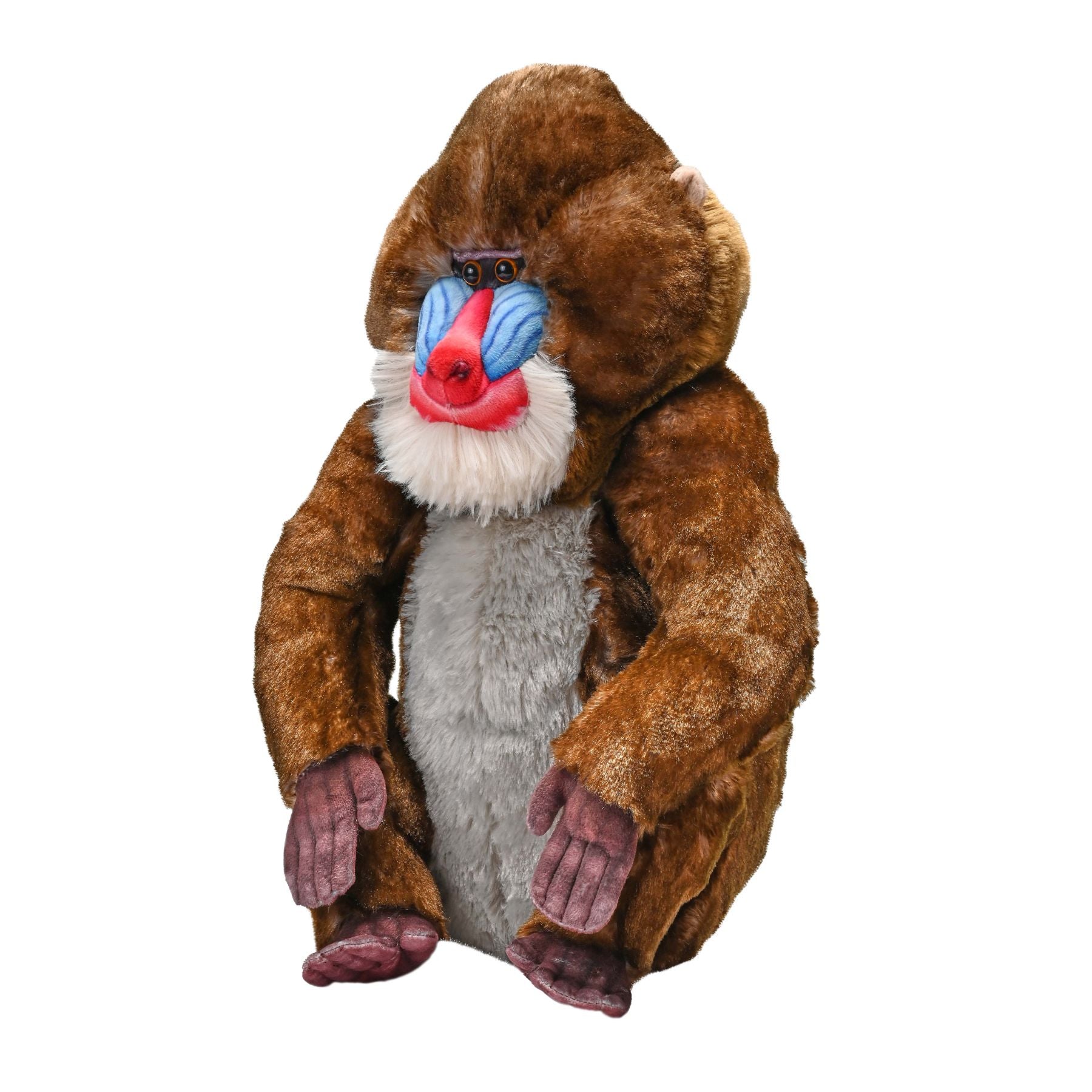 Wild Republic 15-Inch Artist Mandrill Plush - Realistic & Recycled