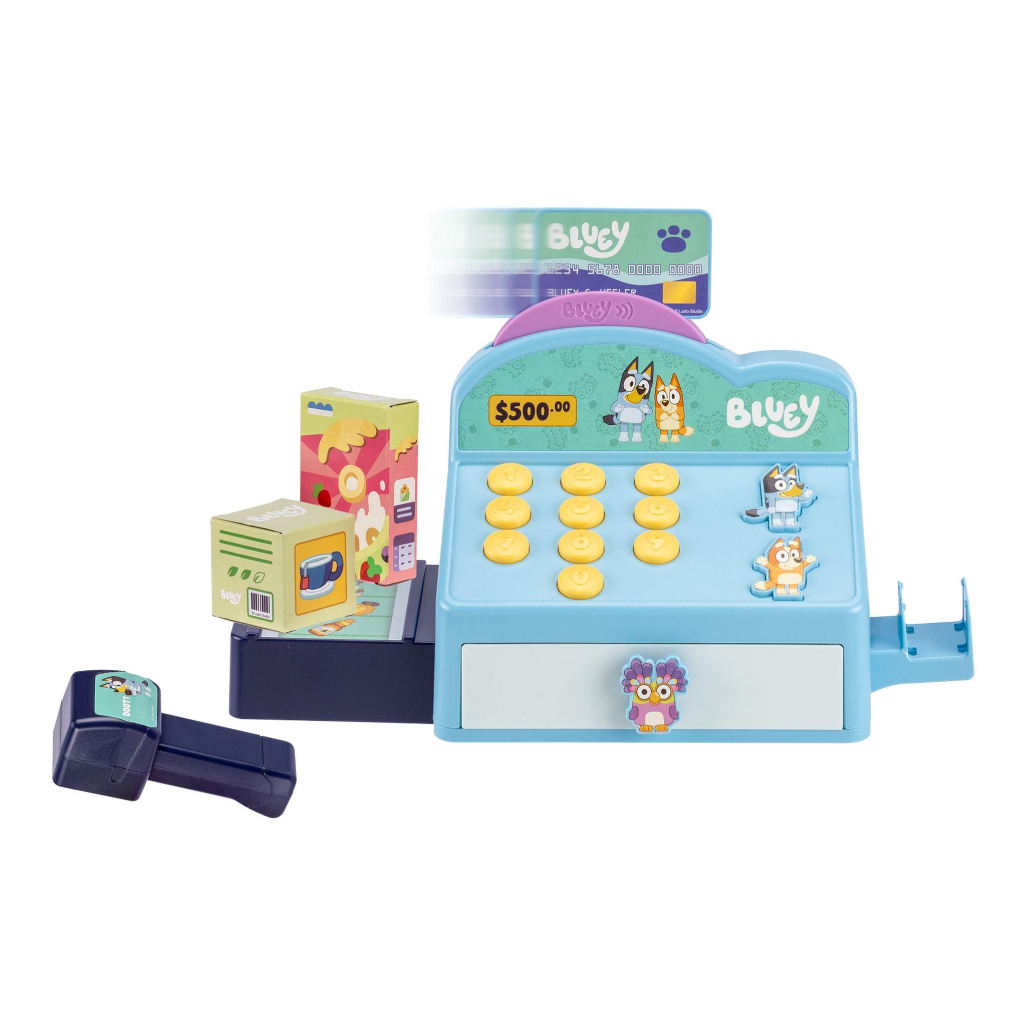 Bluey Season 11 Interactive Role - Play Cash Register for Kids