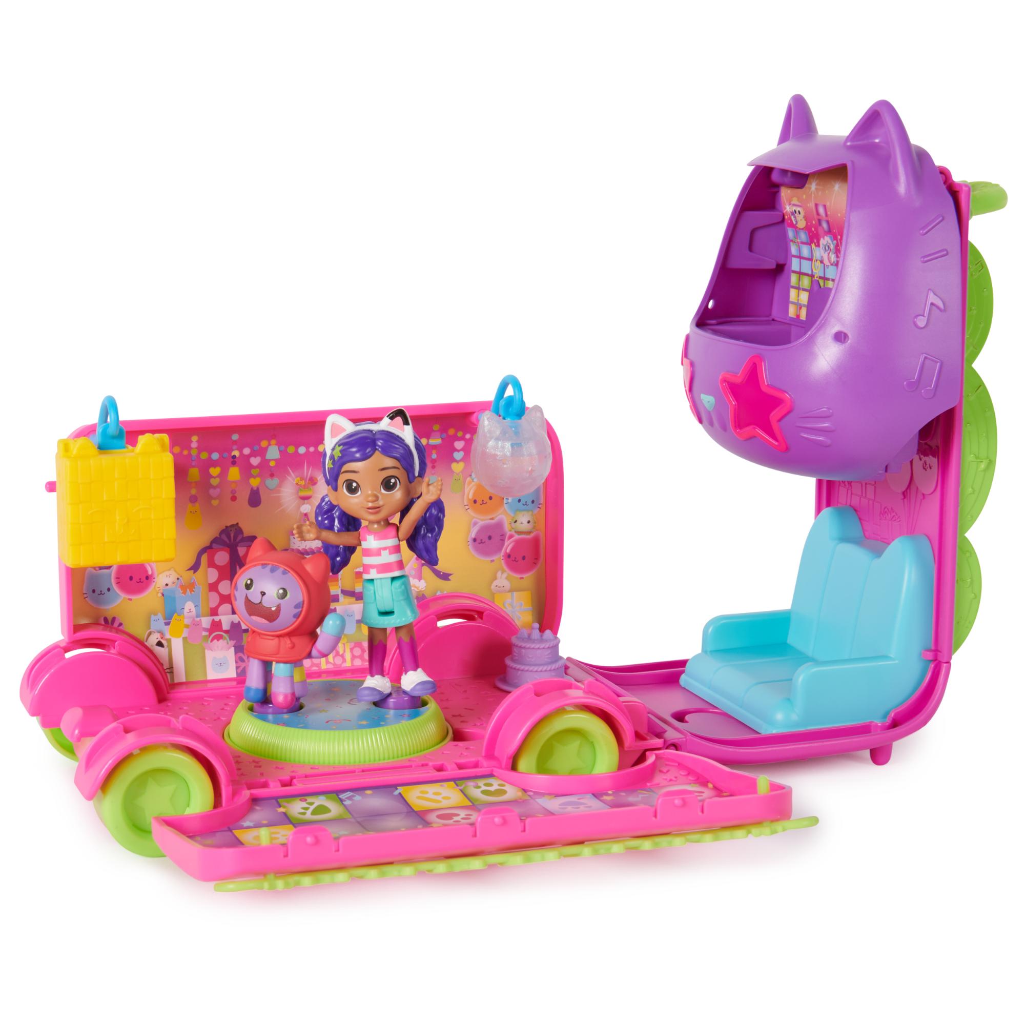 Gabby's Dollhouse Party Bus Playset - Exclusive Celebration Fun