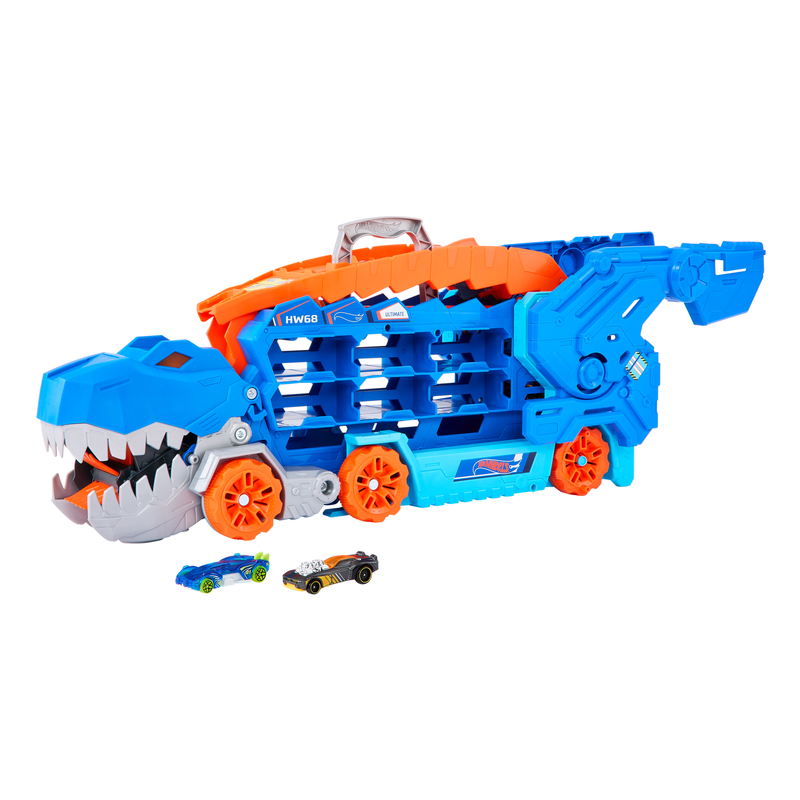 Amazing Hot Wheels City Ultimate T-Rex Transporter - A Must - Have Toy for Kids