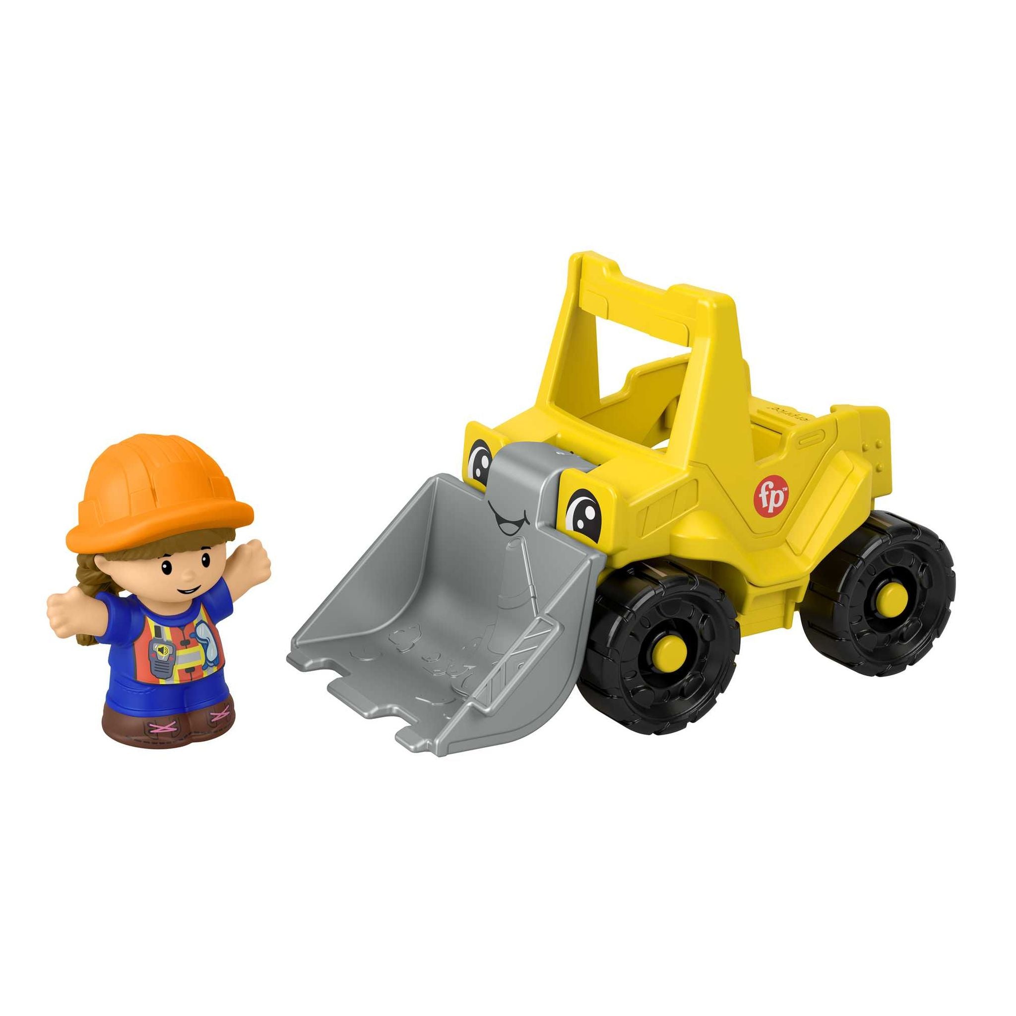 Fisher-Price Little People Bulldozer Toy - Ideal for Imaginative Play