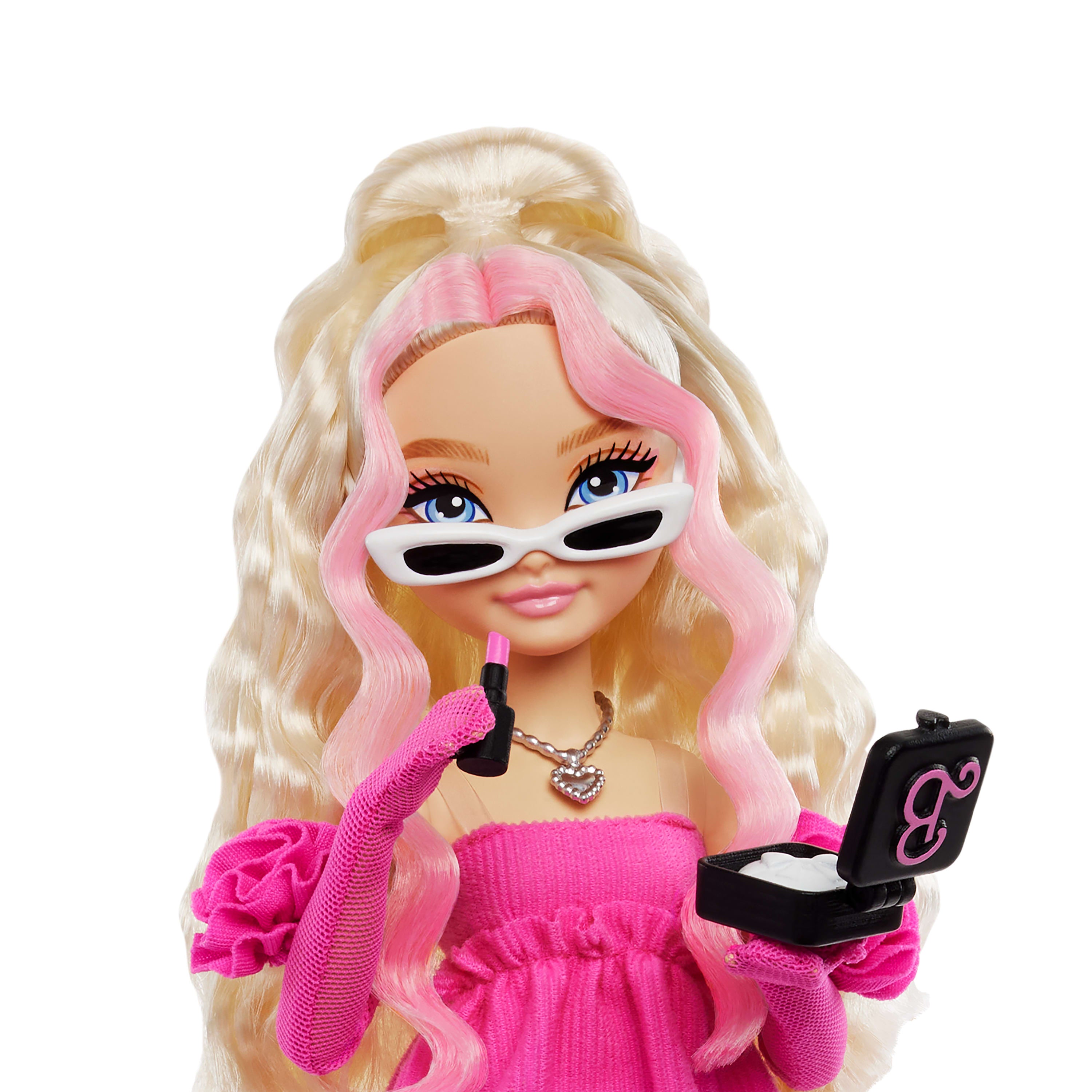Barbie Dream Besties - Malibu Blonde Wavy - Haired Fashion Doll with Beauty Accessories