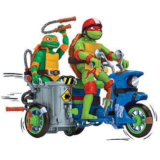 Hot! Teenage Mutant Ninja Turtles: Raphael's Mutant Mayhem Battle Cycle