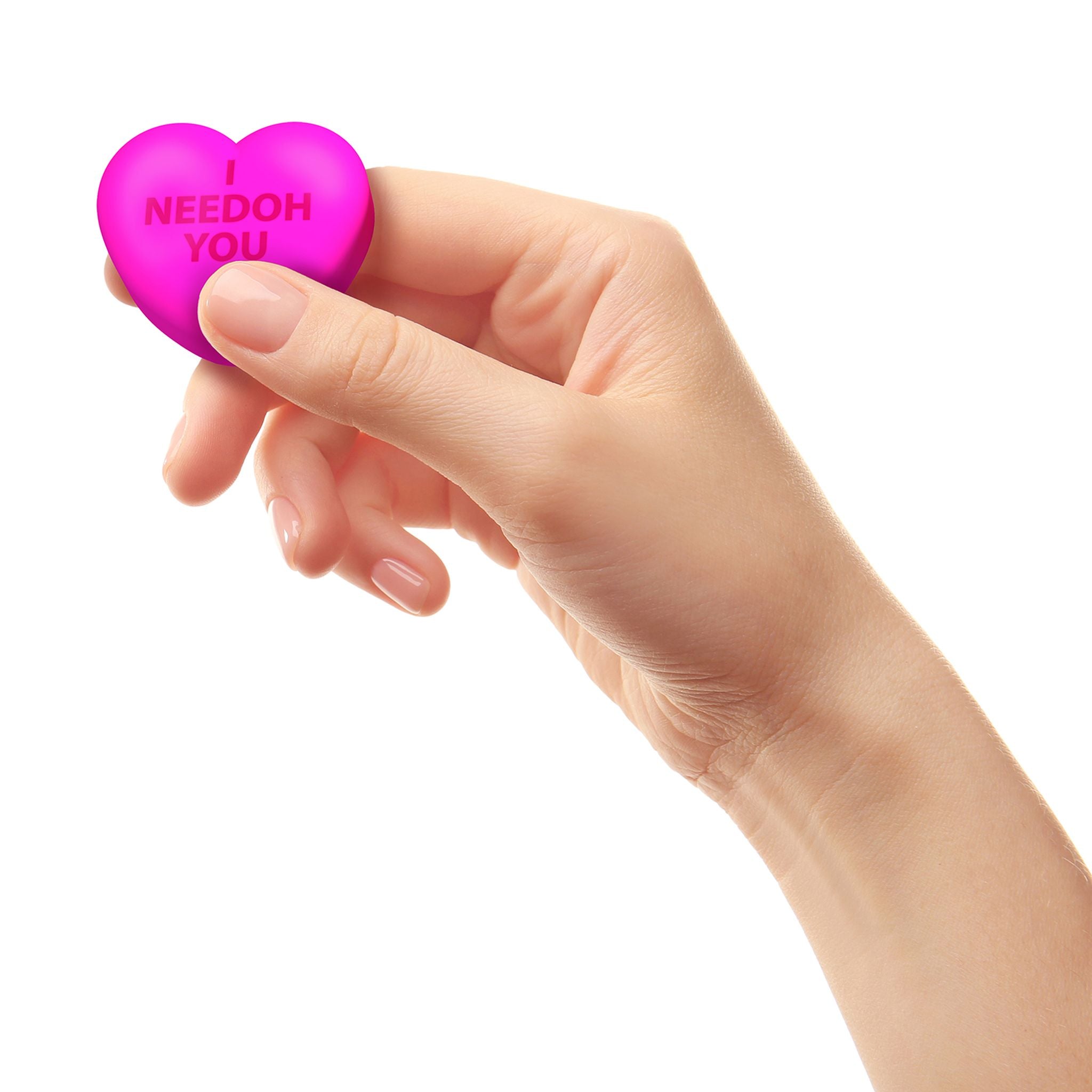 Schylling NeeDoh Teenie Squeeze Hearts - Assorted Styles, Great for Valentine's Day