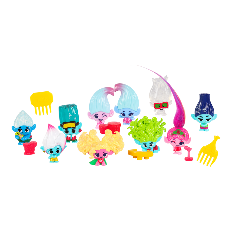 Hot! DreamWorks Trolls Band Together Mineez Advent Calendar
