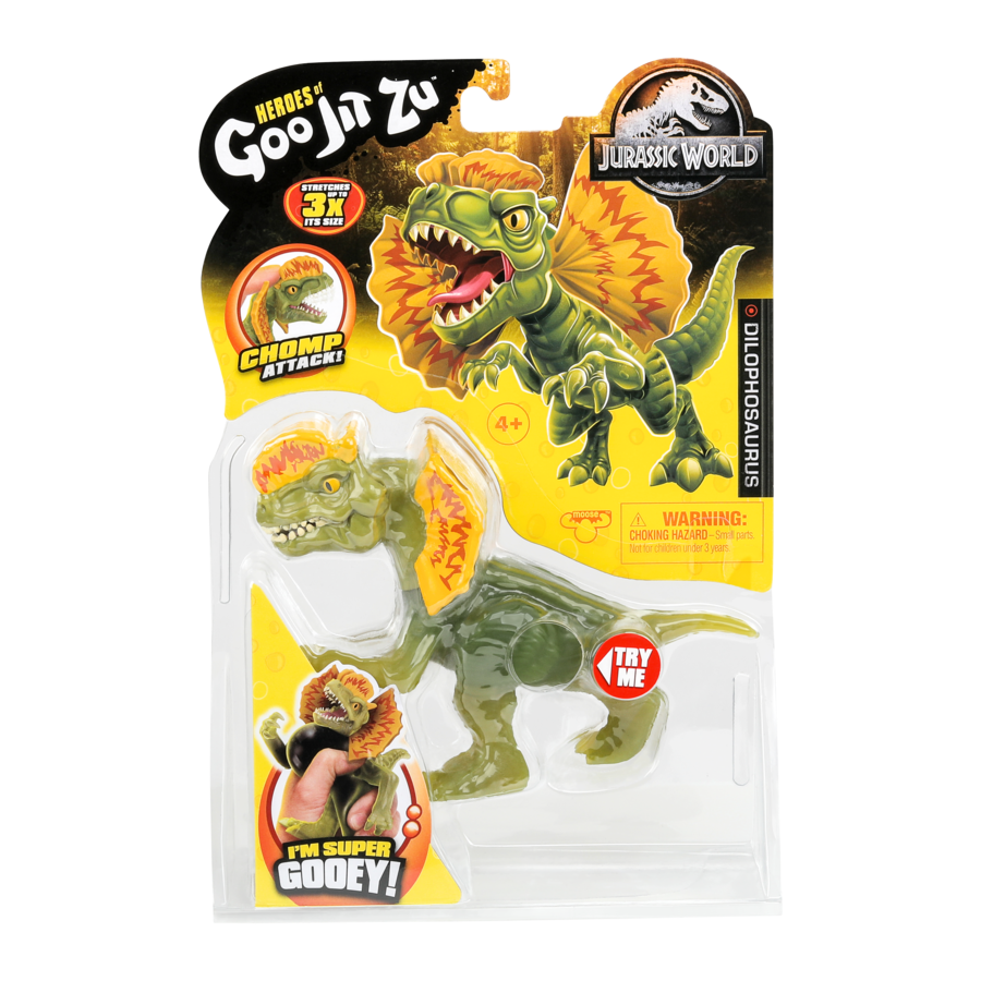 Hot! Heroes Of Goo Jit Zu Jurassic World S5 - Dilophosaurus