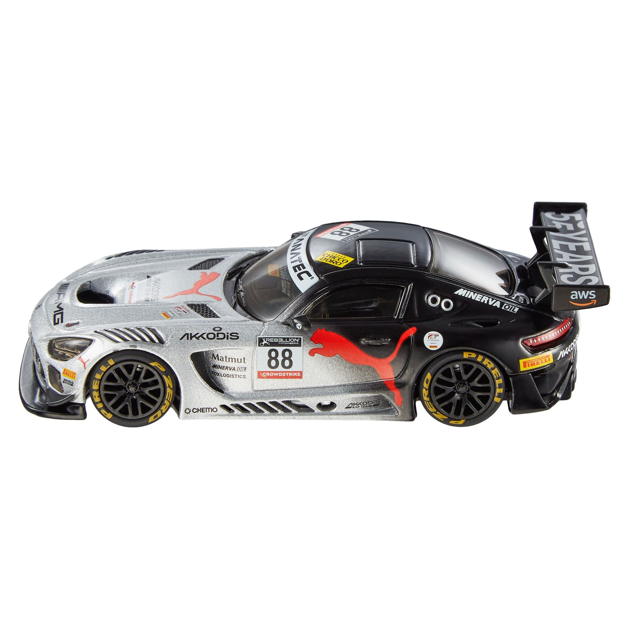 Hot Wheels Premium 1:43 Mercedes AMG GT3 - Ideal for Collectors