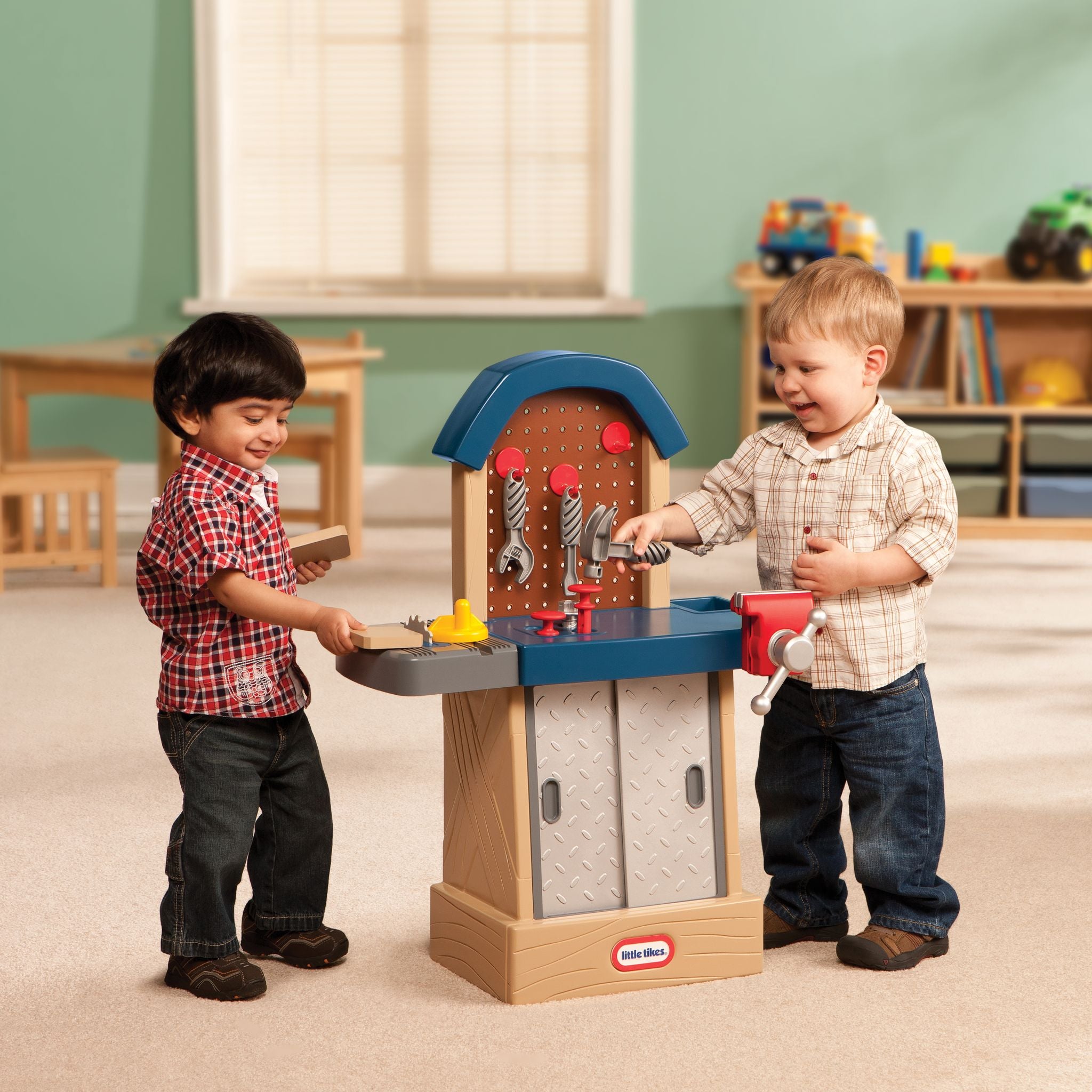 Hot Deal! Little Tikes Pretend Play Tough Workshop Toy for Kids Aged 18+ Months