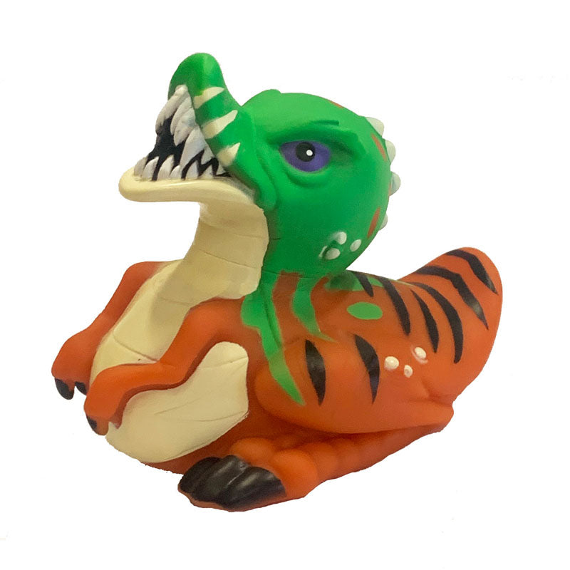 Wild Republic Rubber Duck Toys - Collectible Dino T-Rex Design, Great Gift Idea