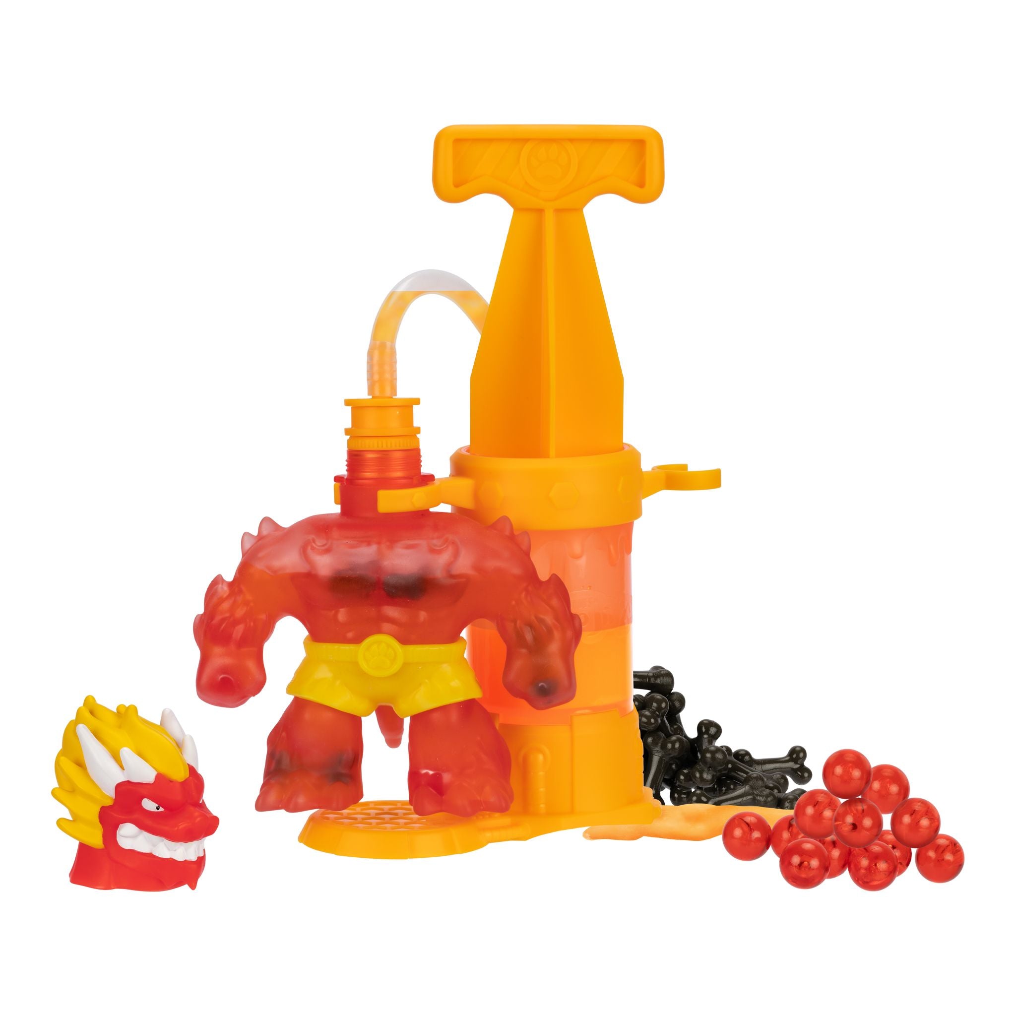 Hot Deal! Heroes Of Goo Jit Zu Hero Creator Pack - DIY Blazagon Action Figure