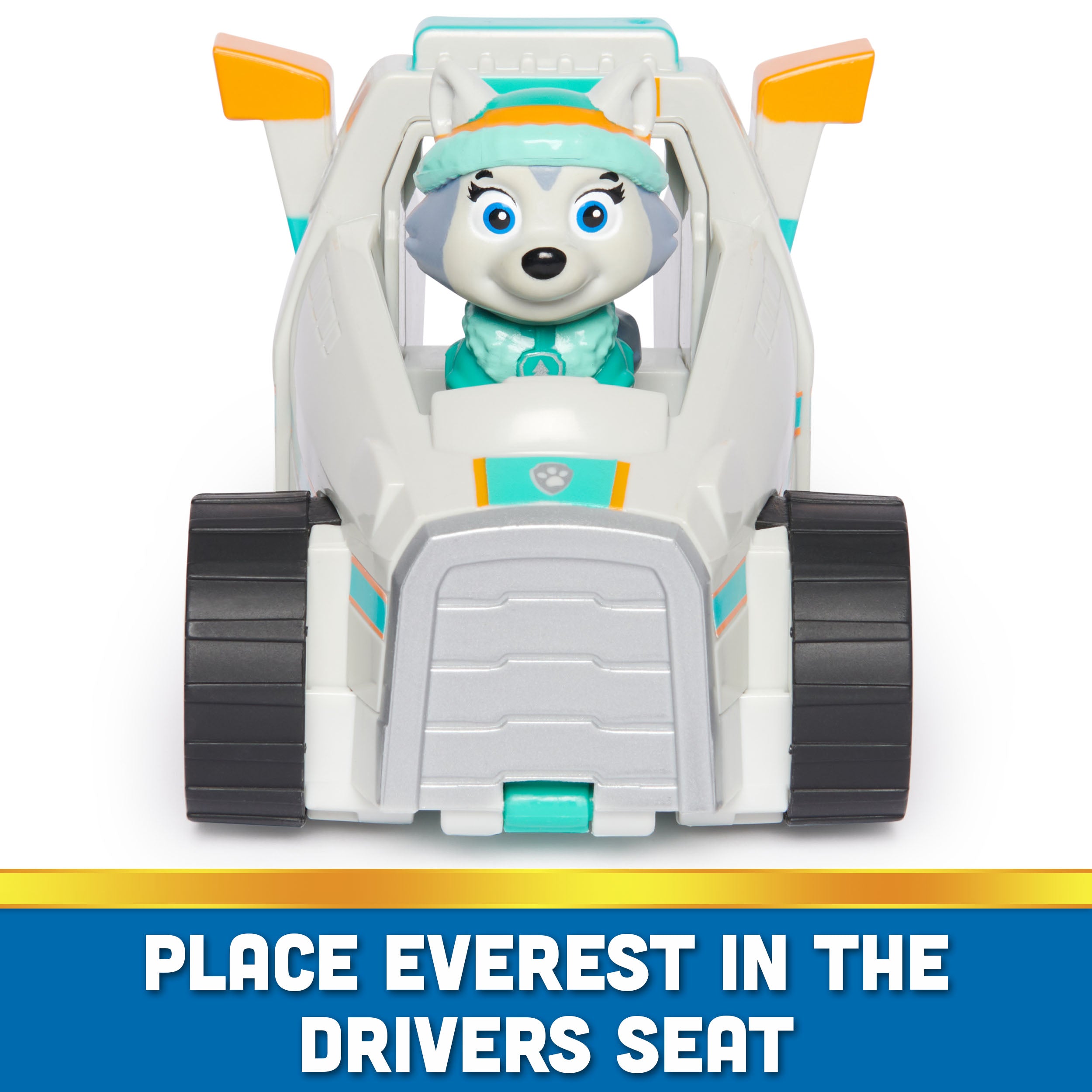 Eco-Friendly PAW Patrol Everest's Snow Plow Toy Vehicle