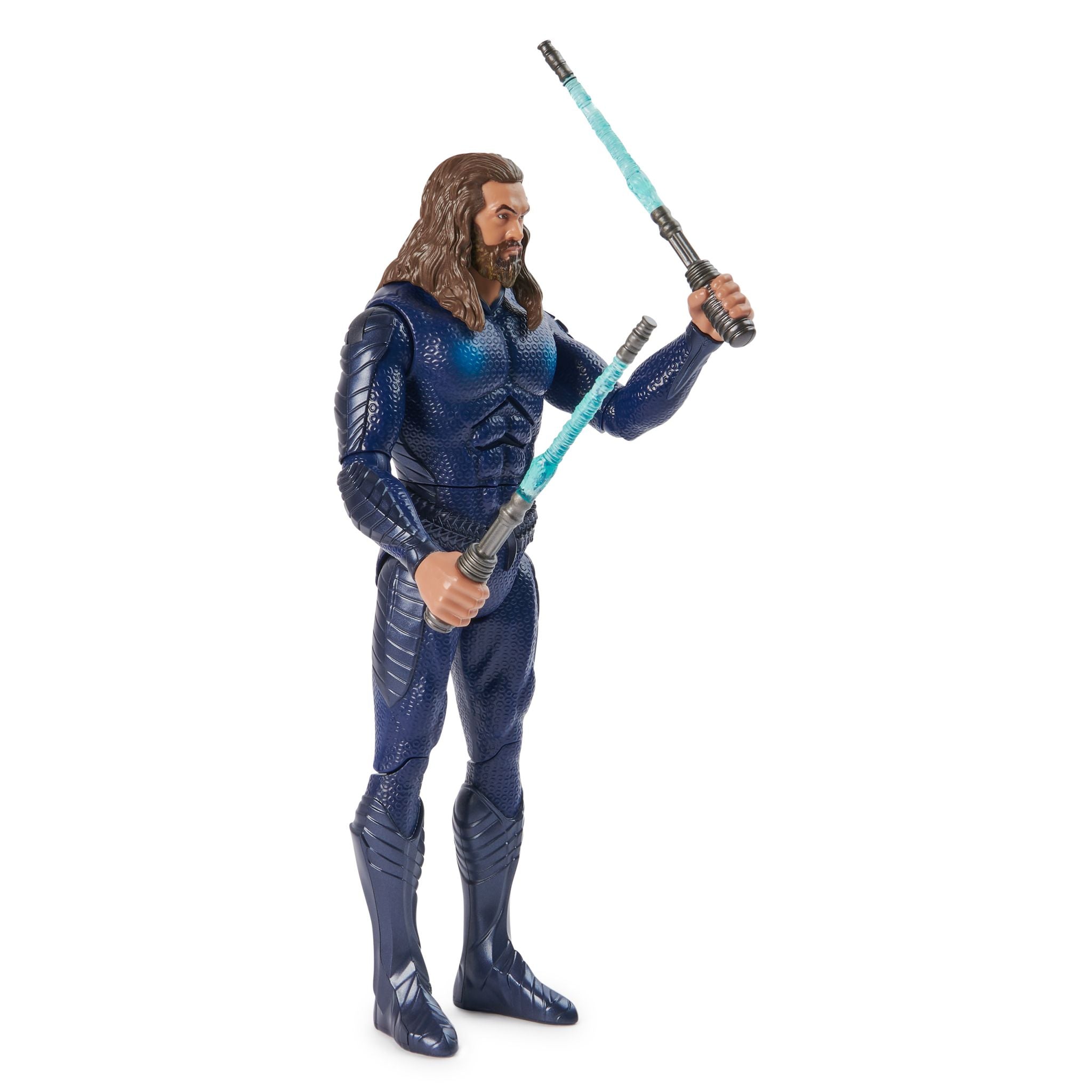 12-Inch DC Comics Double Strike Aquaman Action Figure with Movie-Style Design