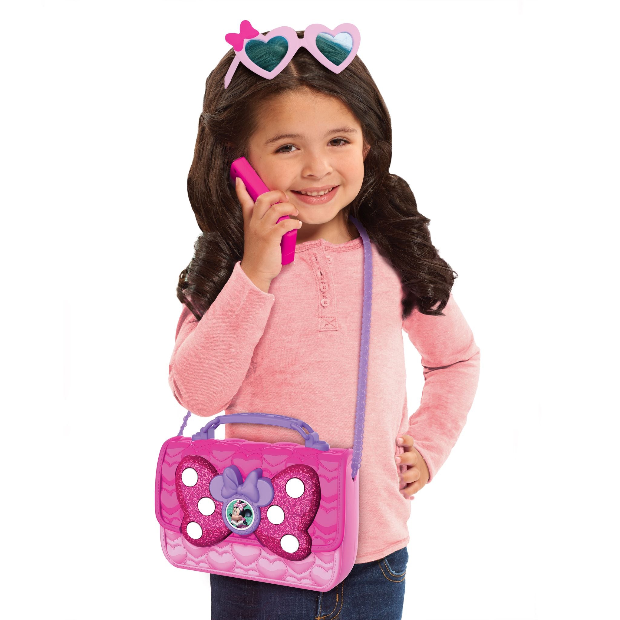 Hot! Disney Junior Minnie Mouse Bowfabulous Toy Bag Set