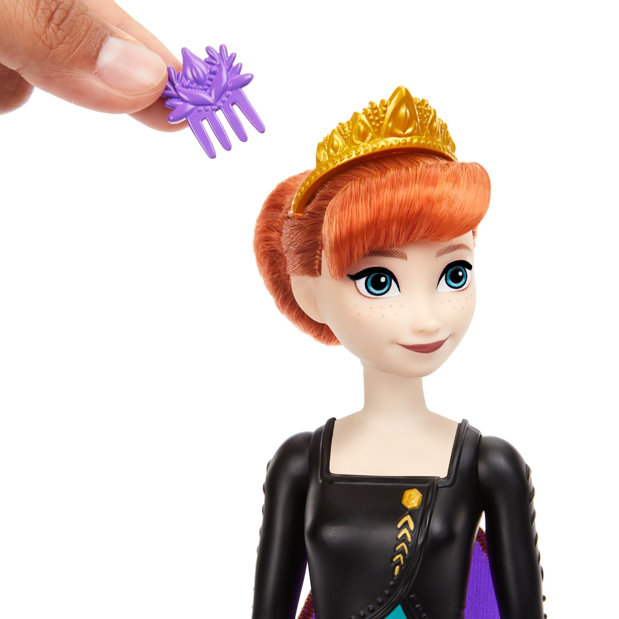 Hot Deal! Disney Frozen Unboxing Set with Spin & Reveal Anna Fashion Doll