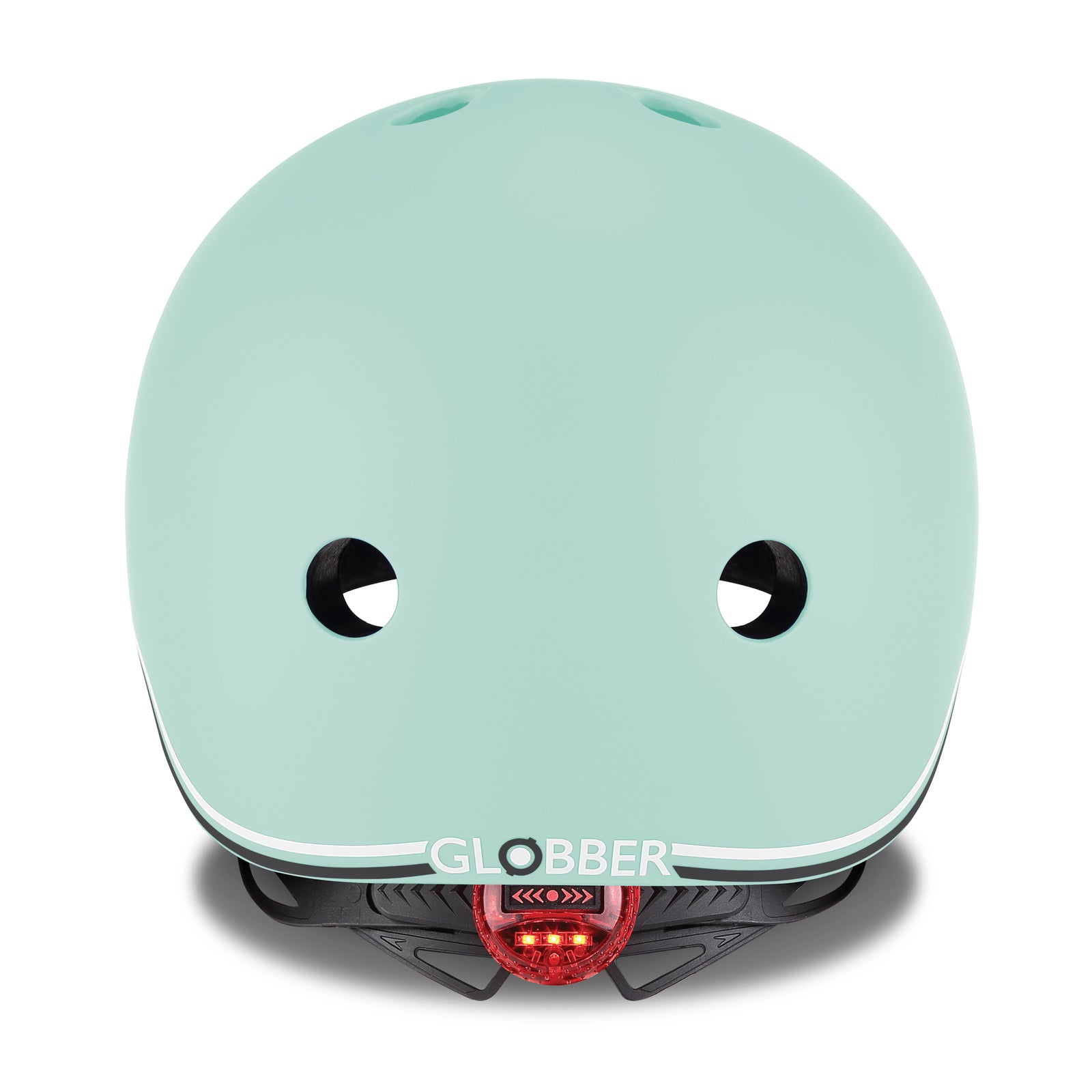 Globber XXS/XS Mint Toddler Helmet with 3 - Mode LED Lights