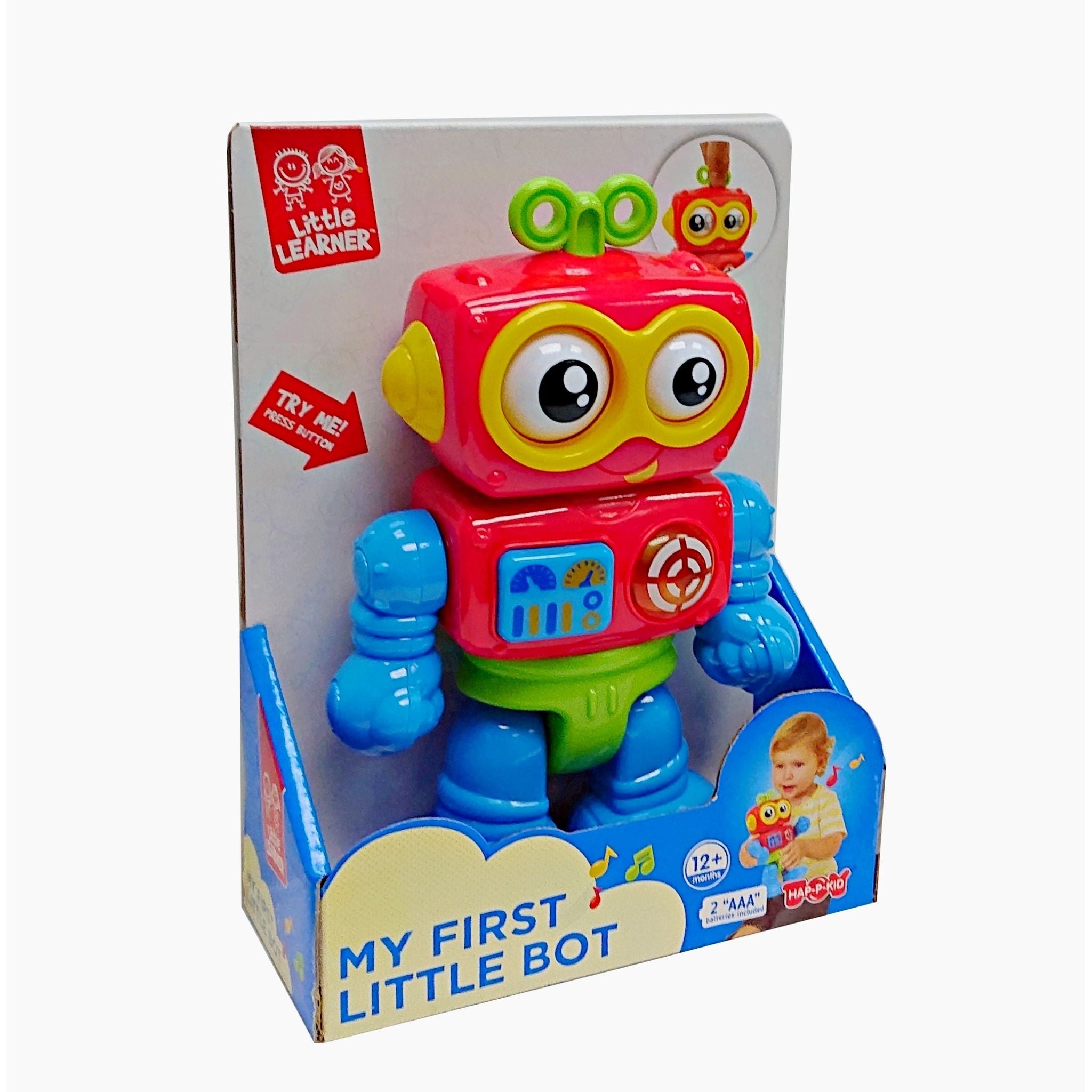 Hot Sale! My First Interactive Little Bot - Ideal Toy for Curious Little Learners