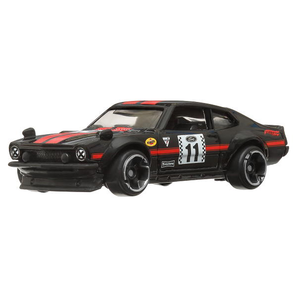 Hot Wheels Vintage Racing Club - Exclusive 1:64 Scale Custom Ford Maverick Die - Cast Car