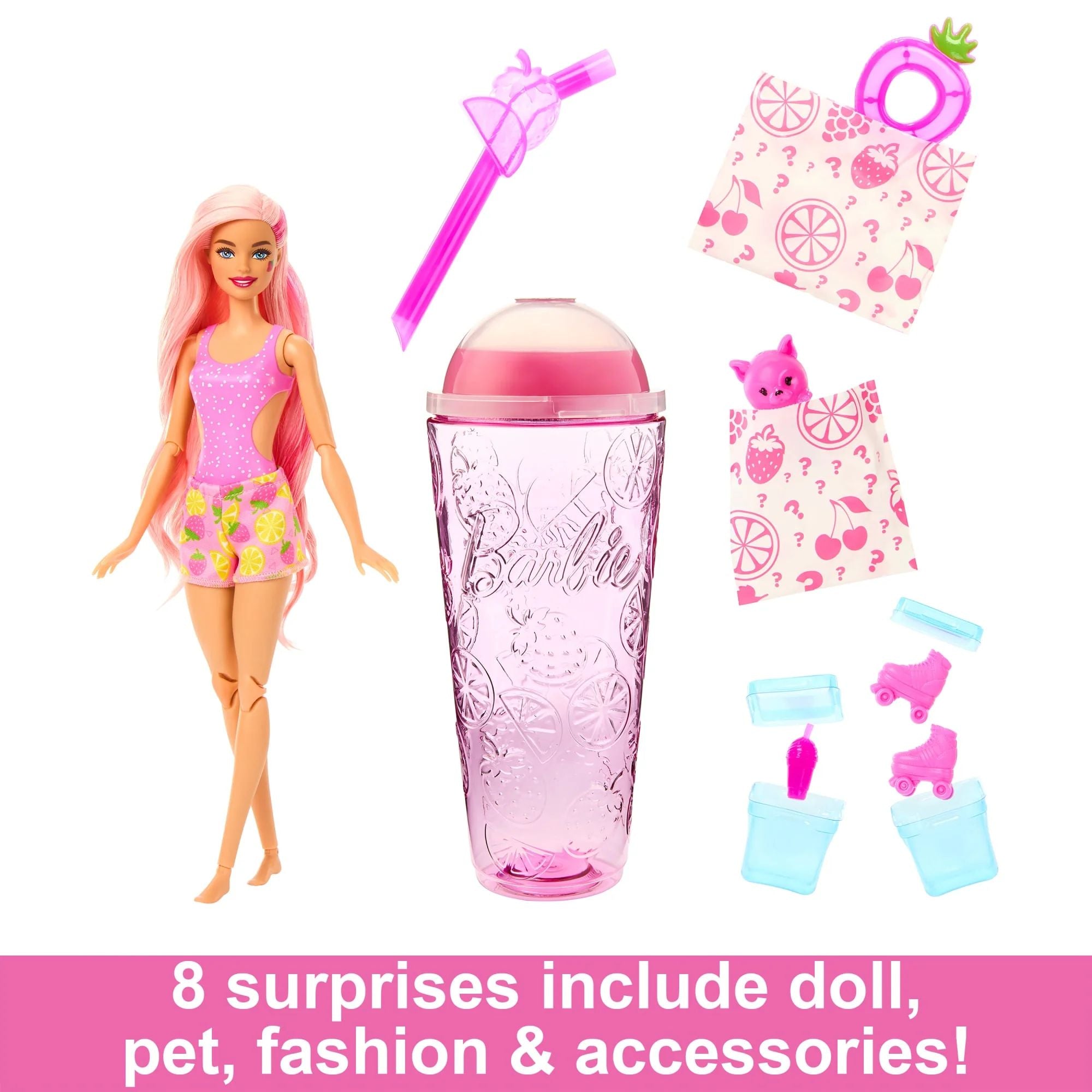 Hot Deal! Barbie Pop Reveal Doll - Juicy Fruits Series, Strawberry Lemonade Flavor